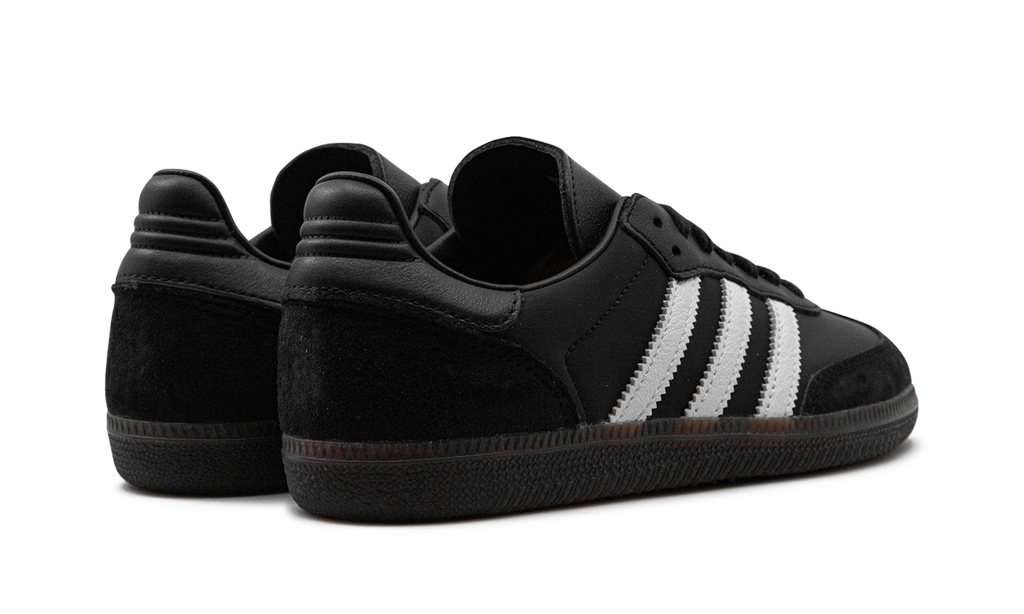adidas samba dover street market black+IH4979+diagnol right behind view