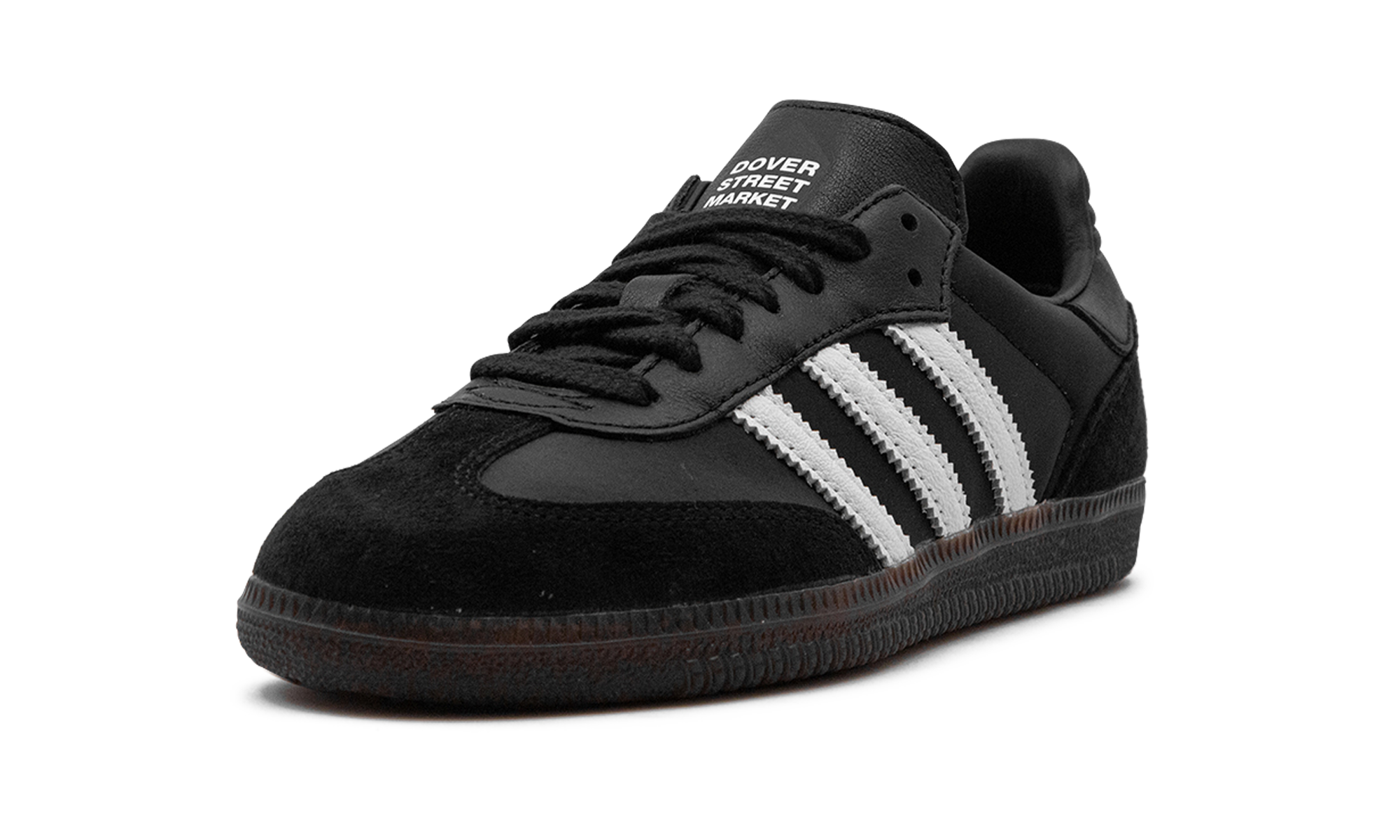adidas samba dover street market black+IH4979+left diagnol single view
