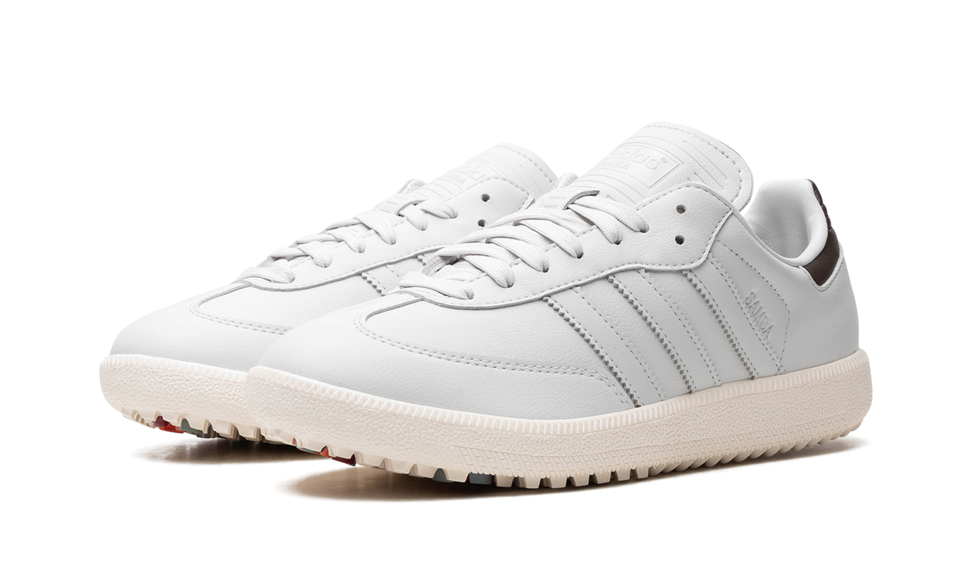 adidas samba golf grey brown+ID9297+diagnol left view