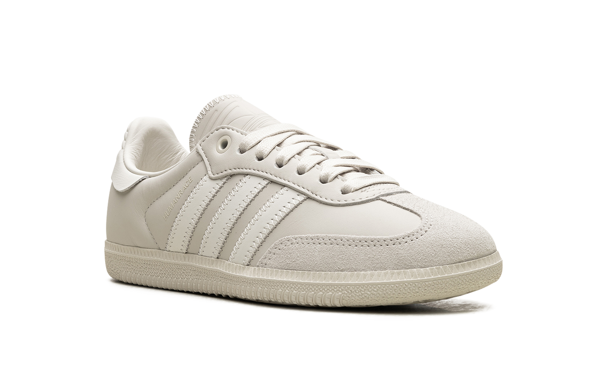 adidas samba humanrace cloud white+ID9067+diagnol right view