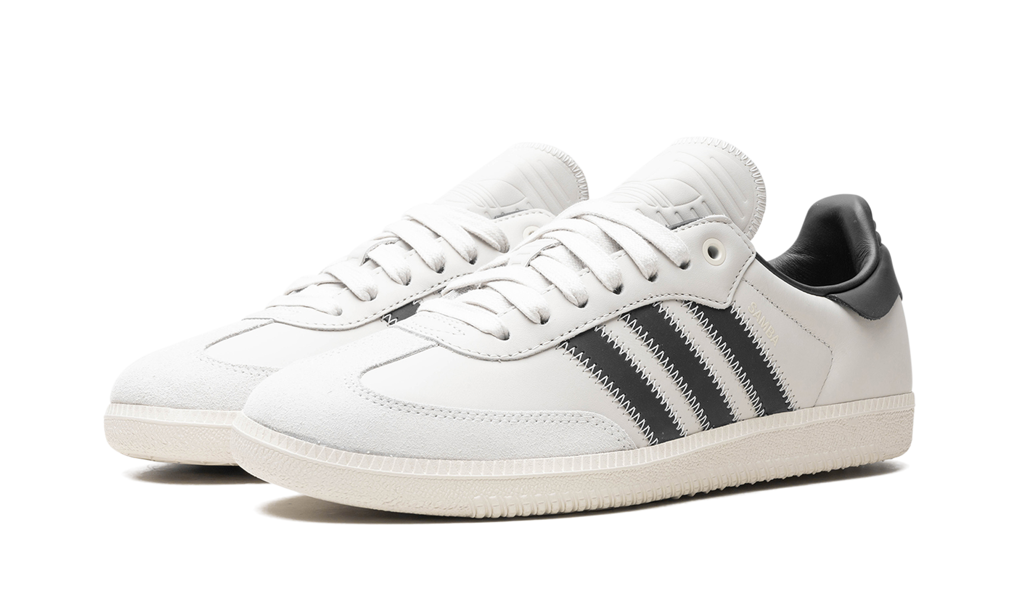 adidas samba humanrace core black+ID9065+diagnol left view