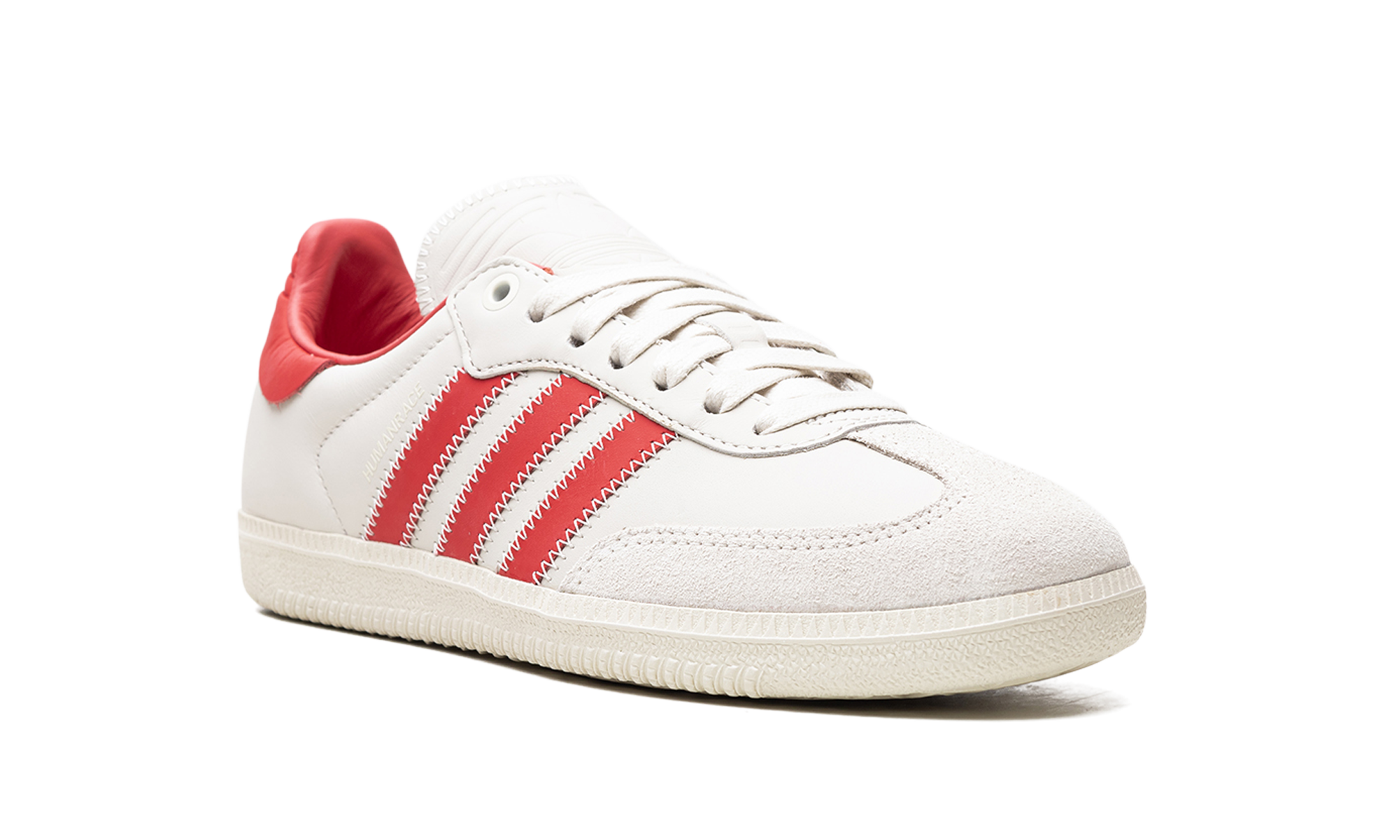 adidas samba humanrace glory red+ID9066+diagnol right view