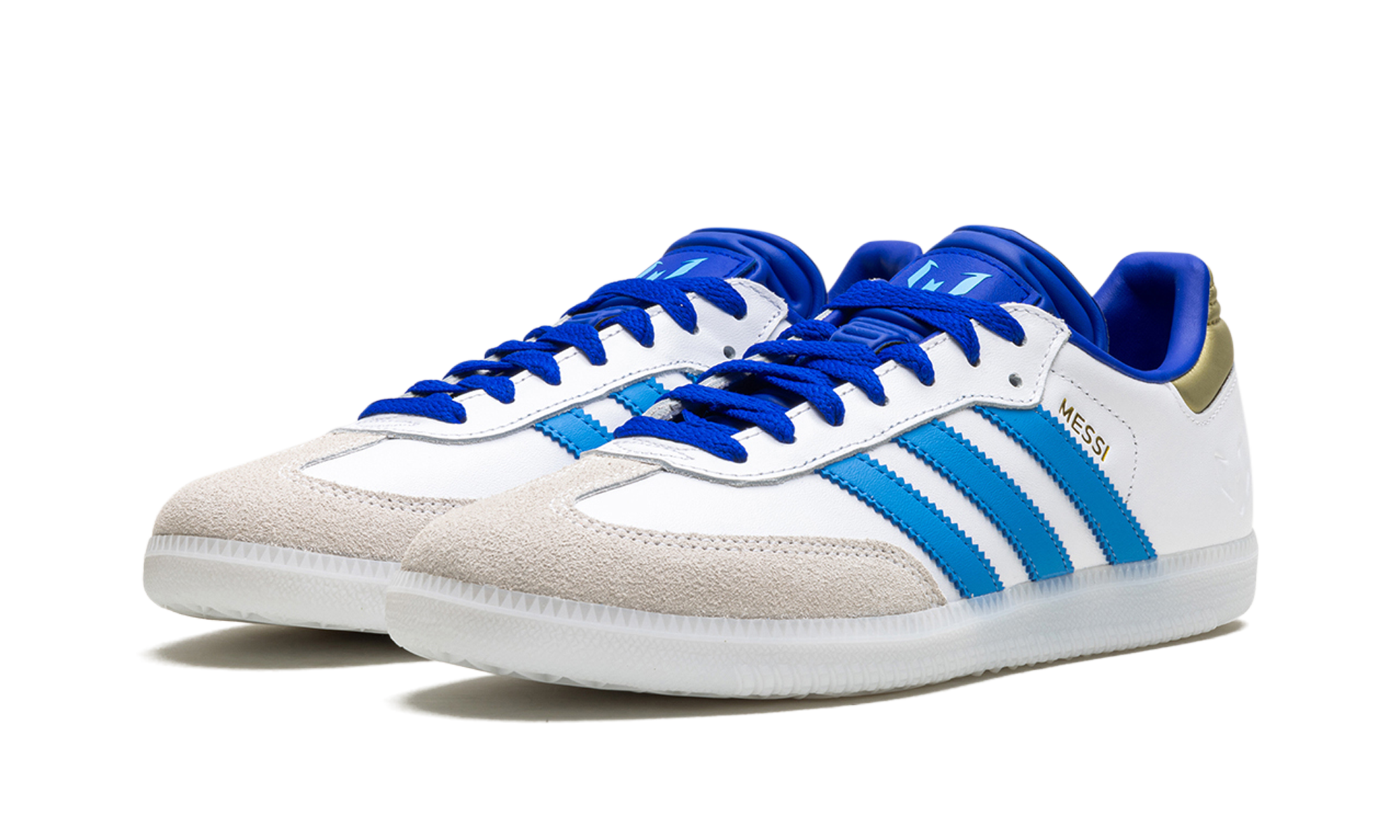 adidas samba indoor lionel messi+ID3550+diagnol left view
