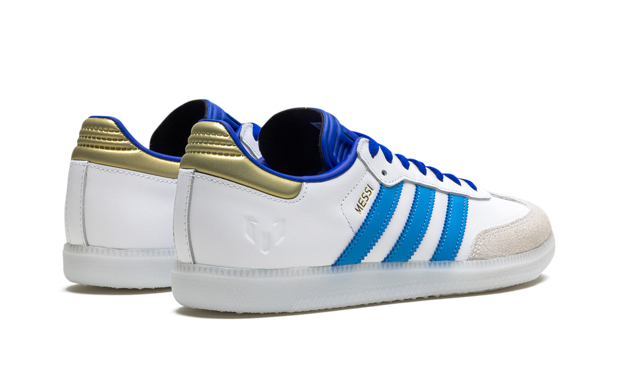 adidas samba indoor lionel messi+ID3550+diagnol right behind view