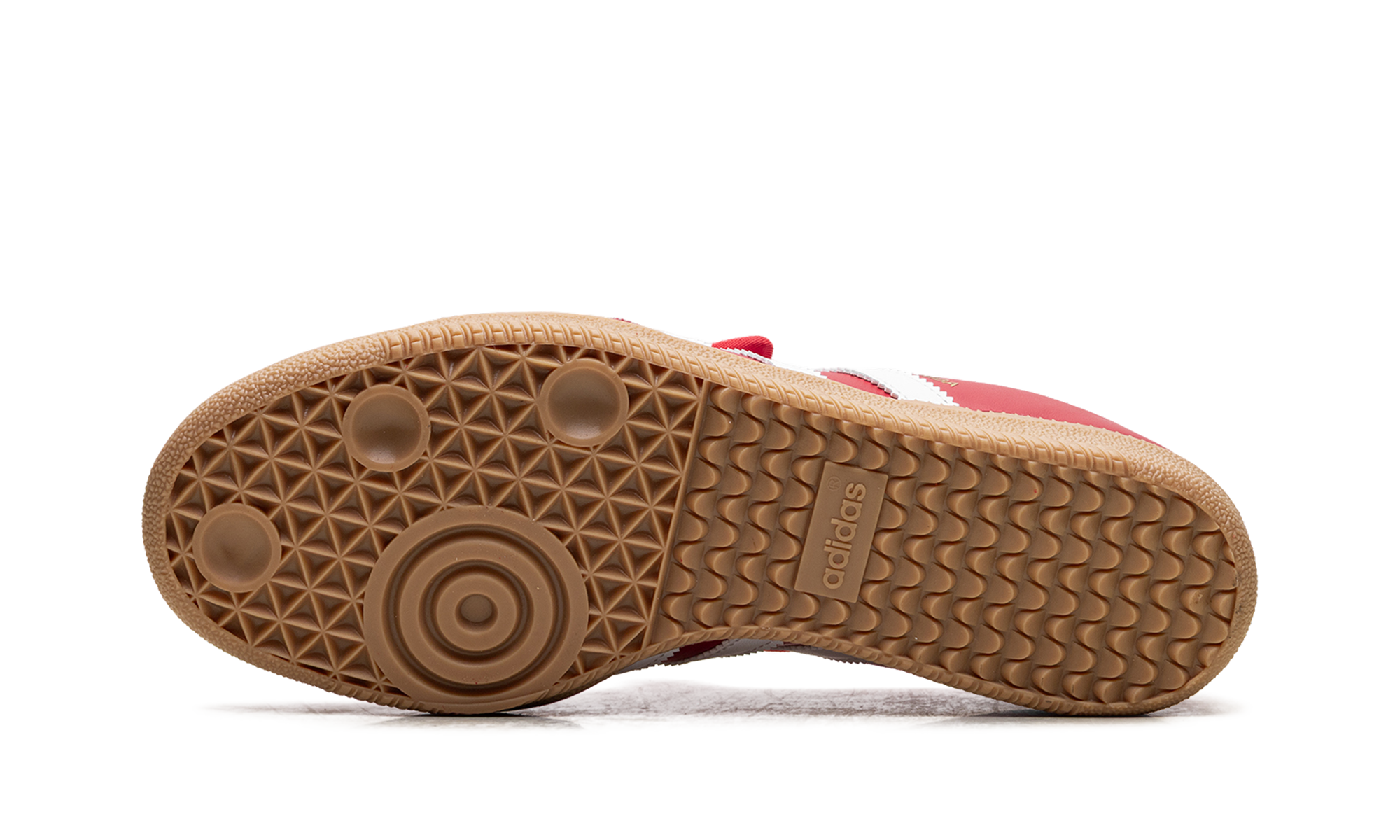 adidas samba jane scarlet white gum women s+JQ6446+bottom view