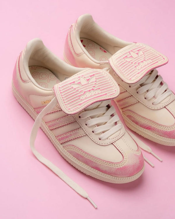 adidas Samba LT Distressed Pack Cream White (Women's), Lifestyle View 3, SKU JR5998