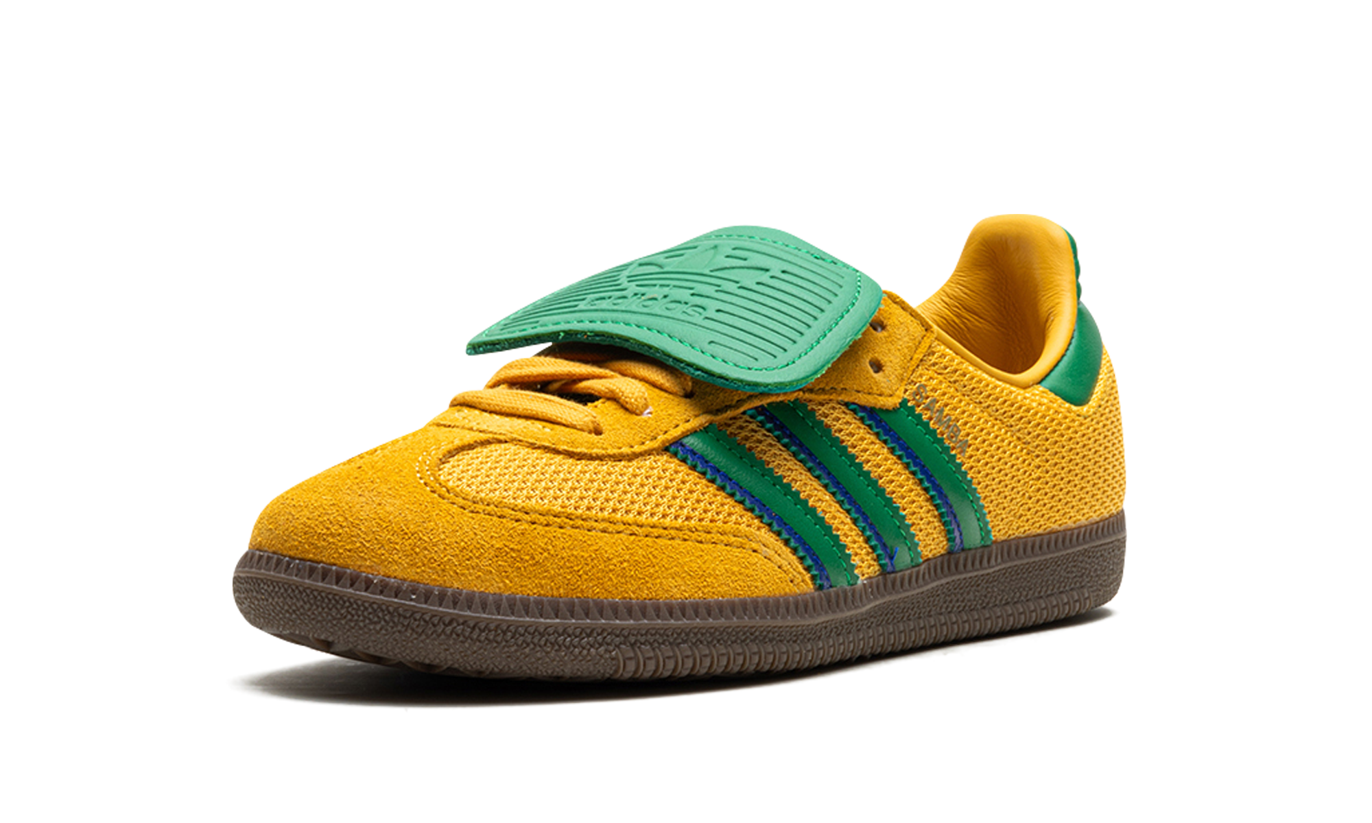adidas samba lt preloved yellow+IE9165+left diagnol single view