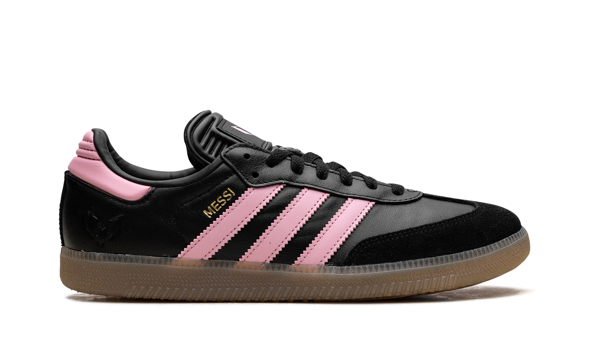 adidas samba messi black gold metallic+JP7845+right view