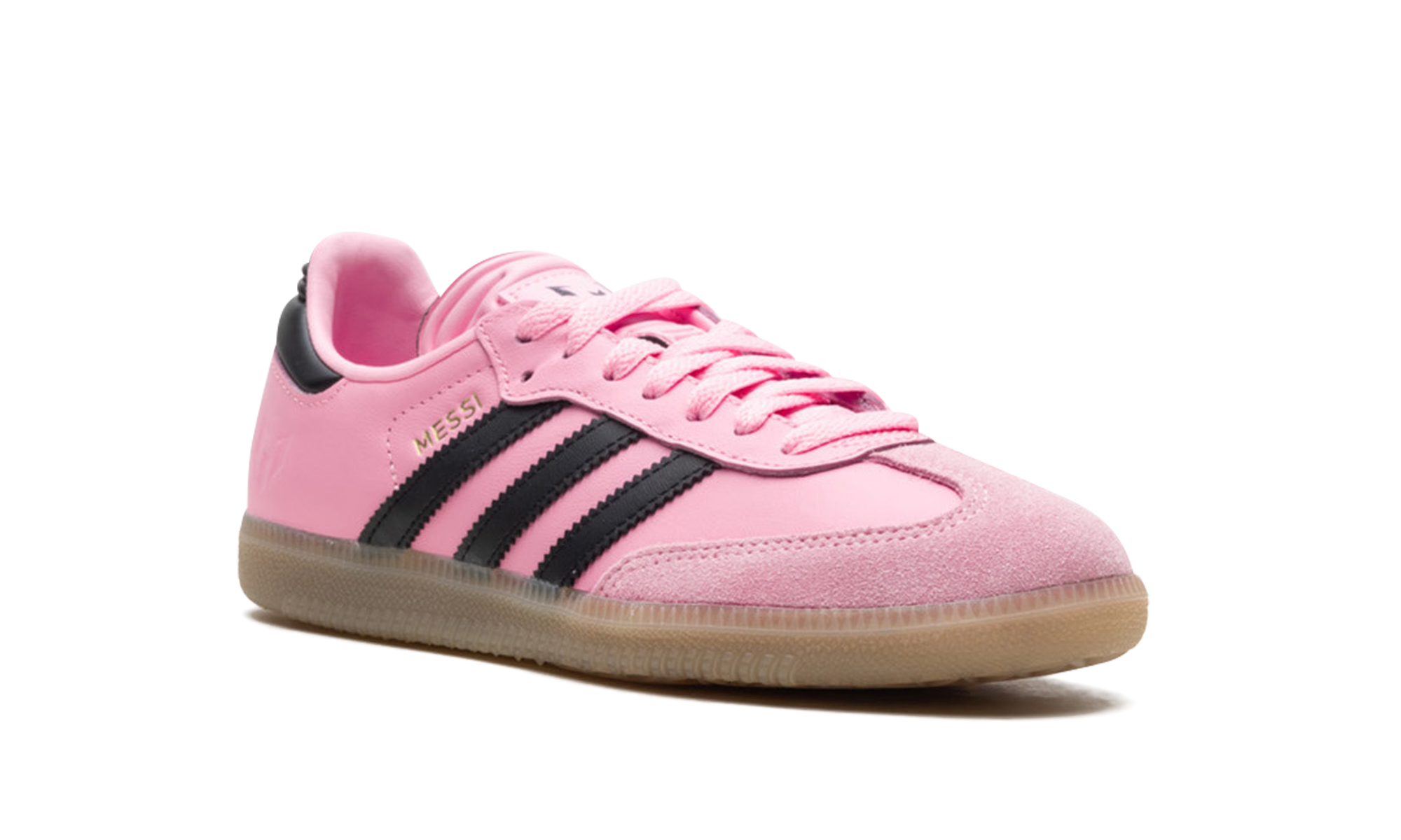 adidas samba messi light pink black+JP7844+diagnol right view
