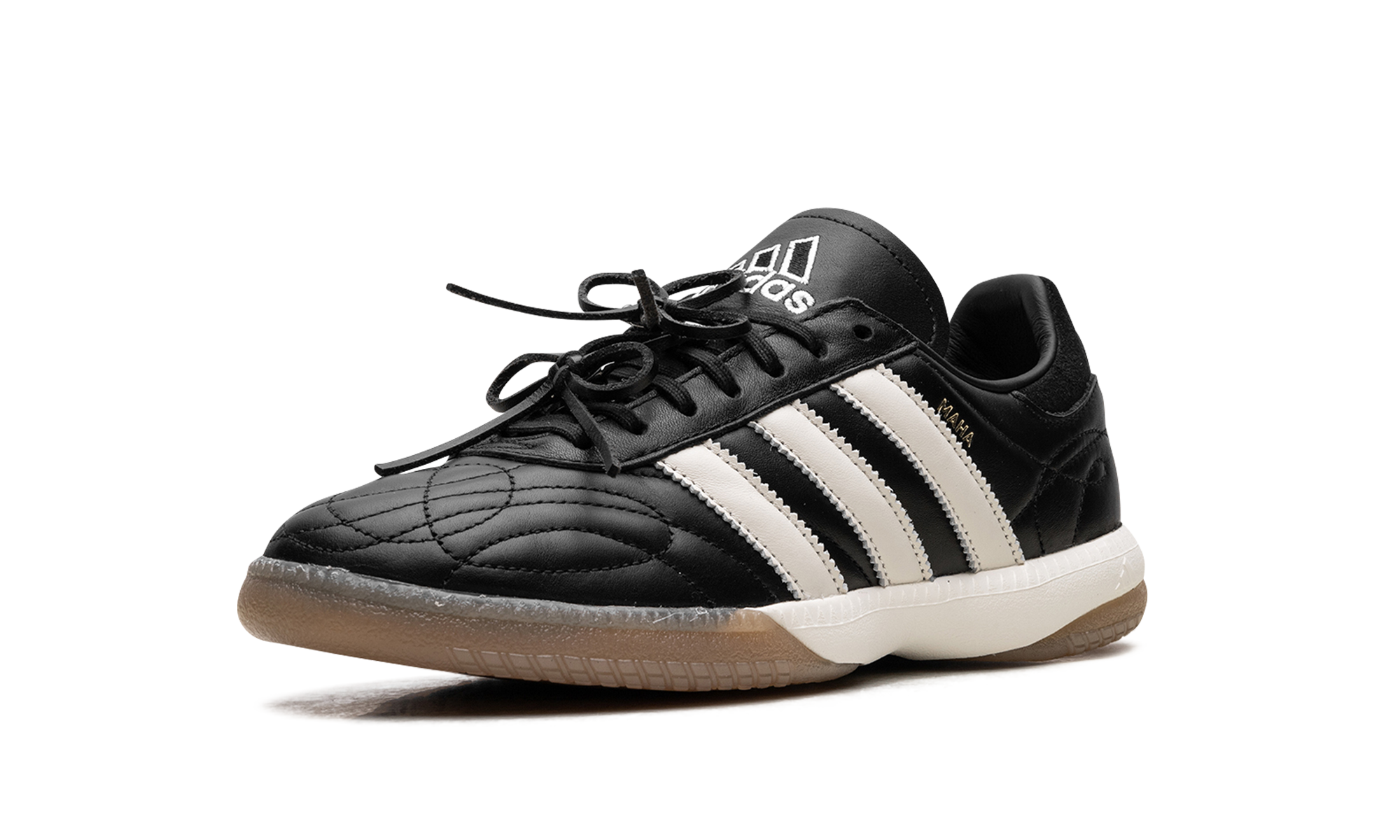adidas samba millenium naked maha core black+IH3566+left diagnol single view