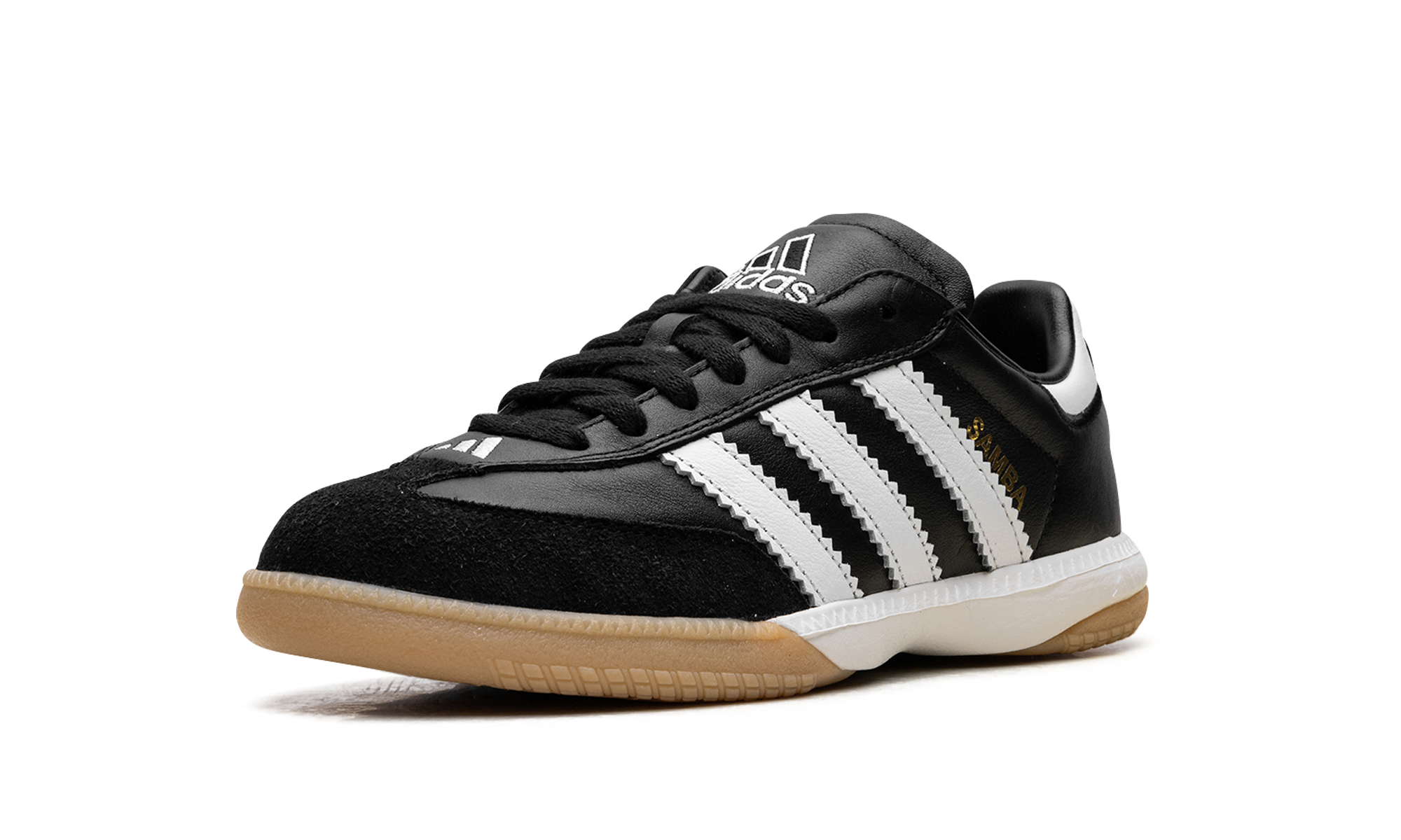 adidas samba millennium black white gum+IF1952+left diagnol single view