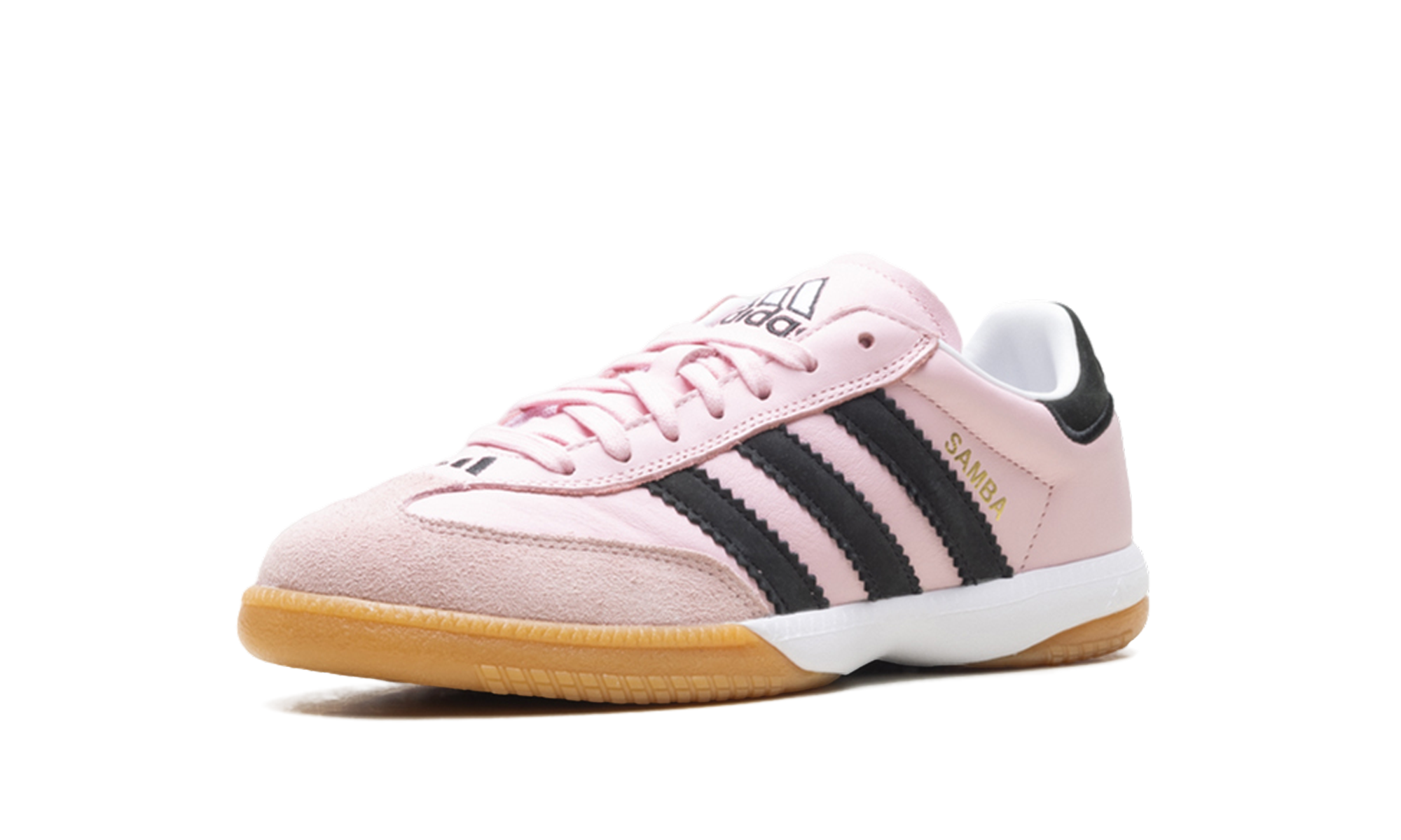 adidas samba millennium clear pink black gum+JI3182+left diagnol single view