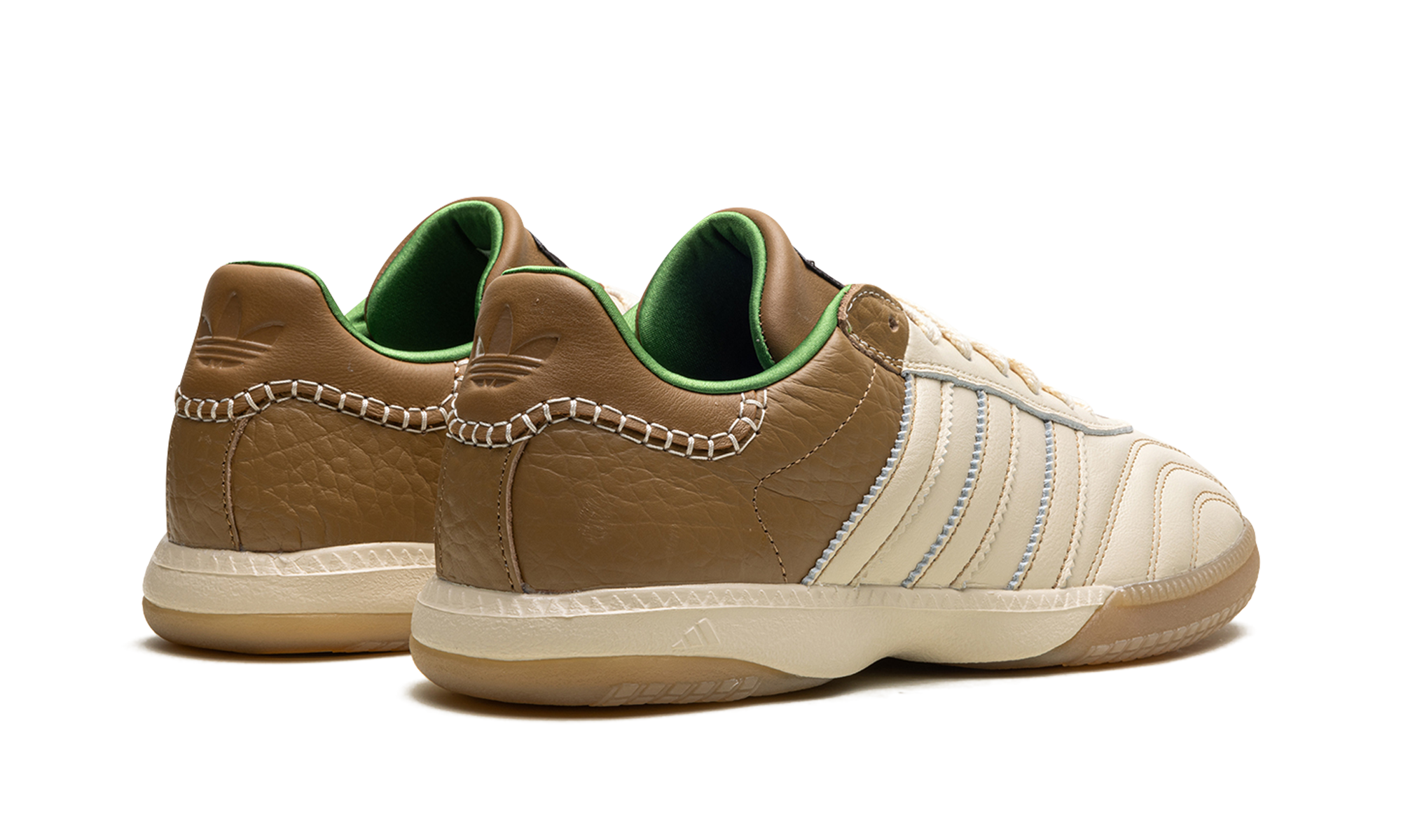 adidas samba millennium wales bonner elena nappa+IF6703+diagnol right behind view