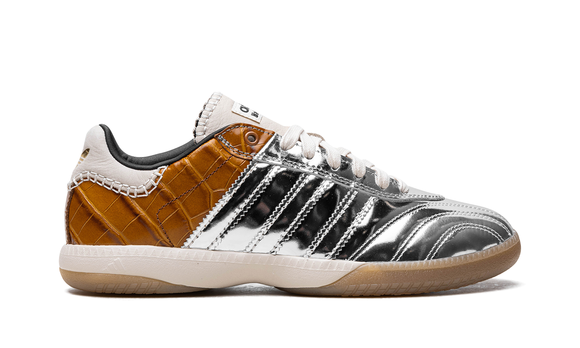adidas samba millennium wales bonner silver metallic yellow croc+IH5777+right view