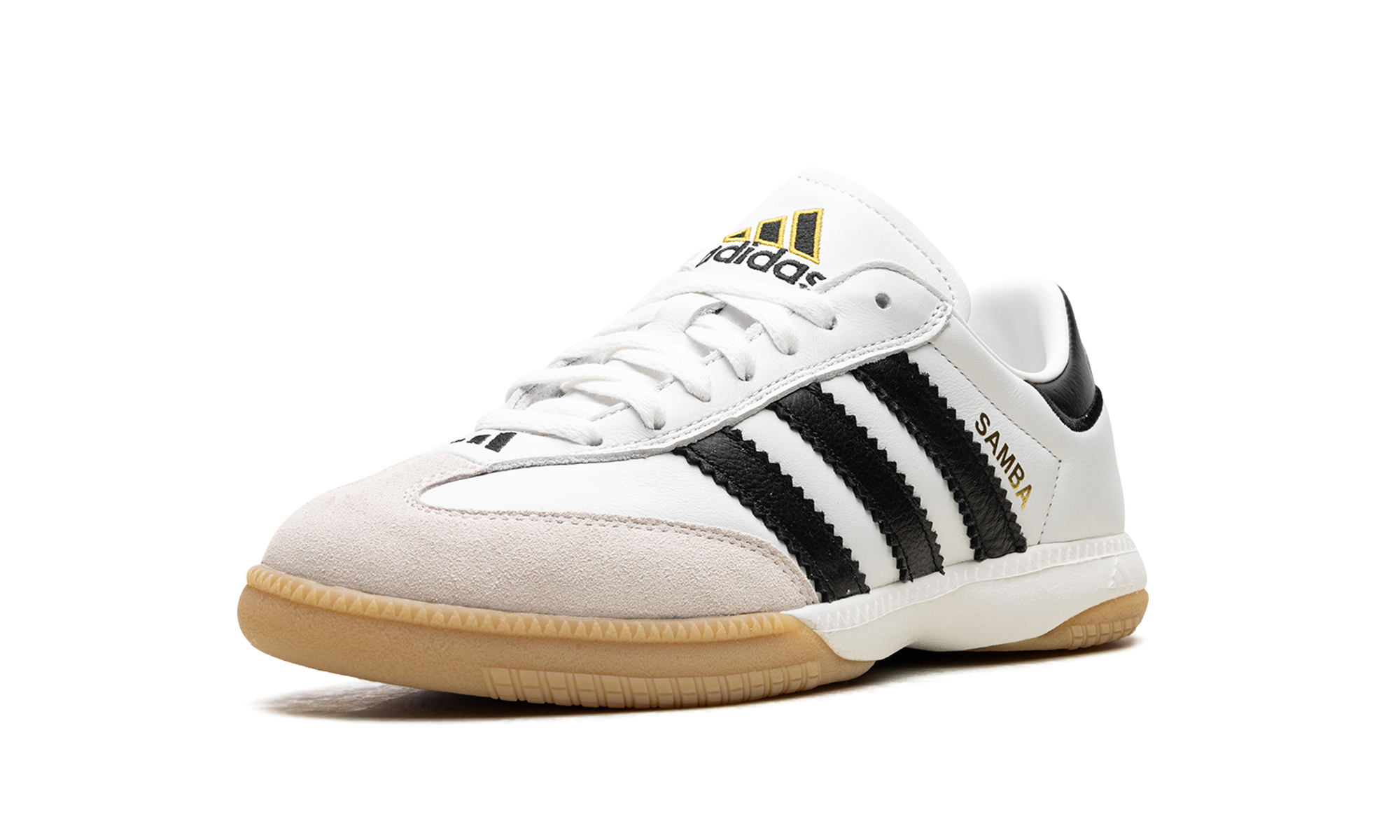 adidas samba millennium white black gum+IF1953+left diagnol single view