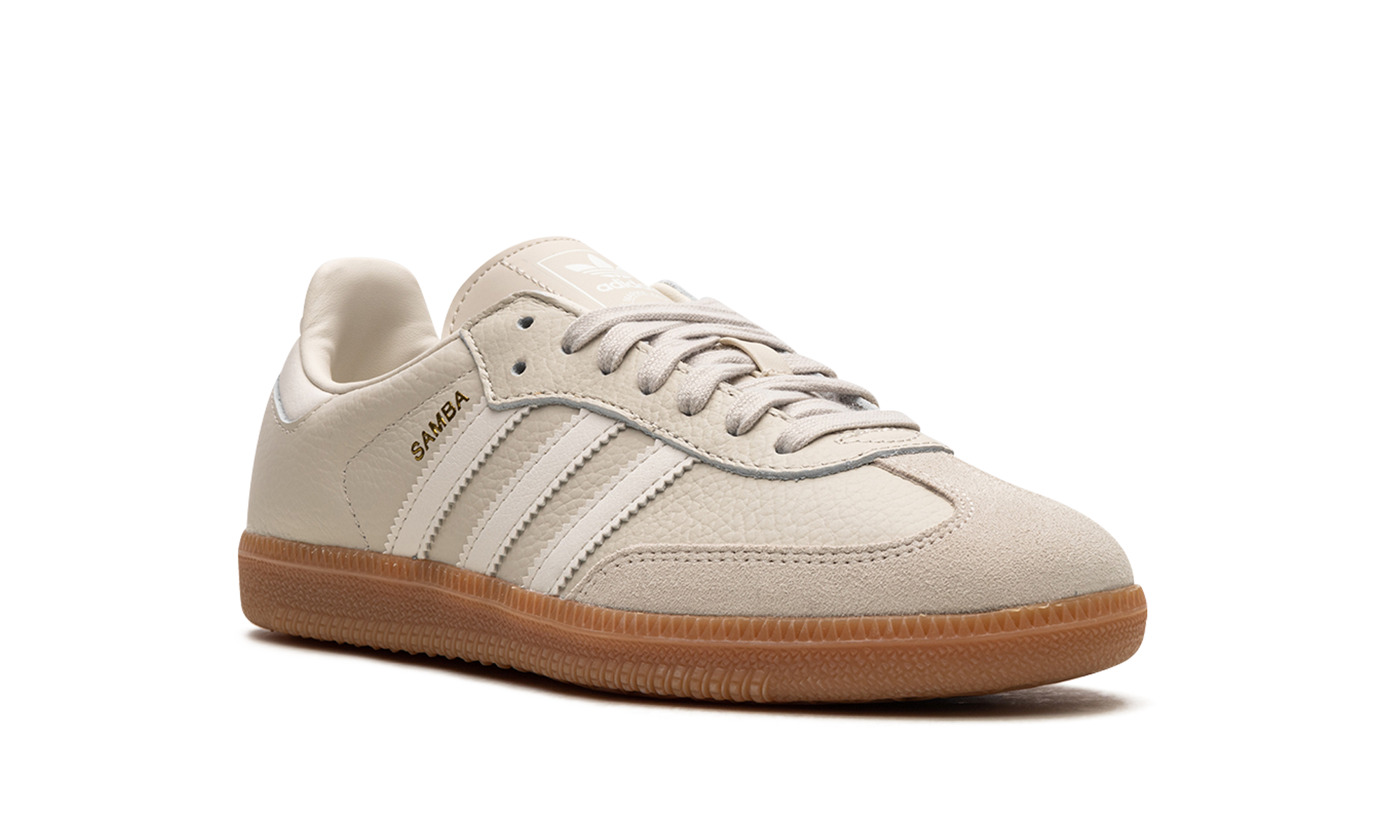 adidas samba og aluminum gum women s+IE7013+diagnol right view