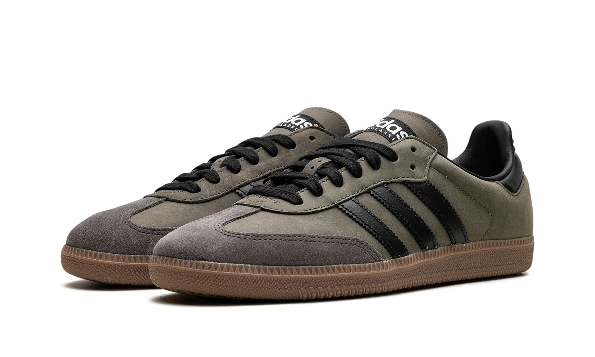 adidas samba og base green+IE9163+diagnol left view