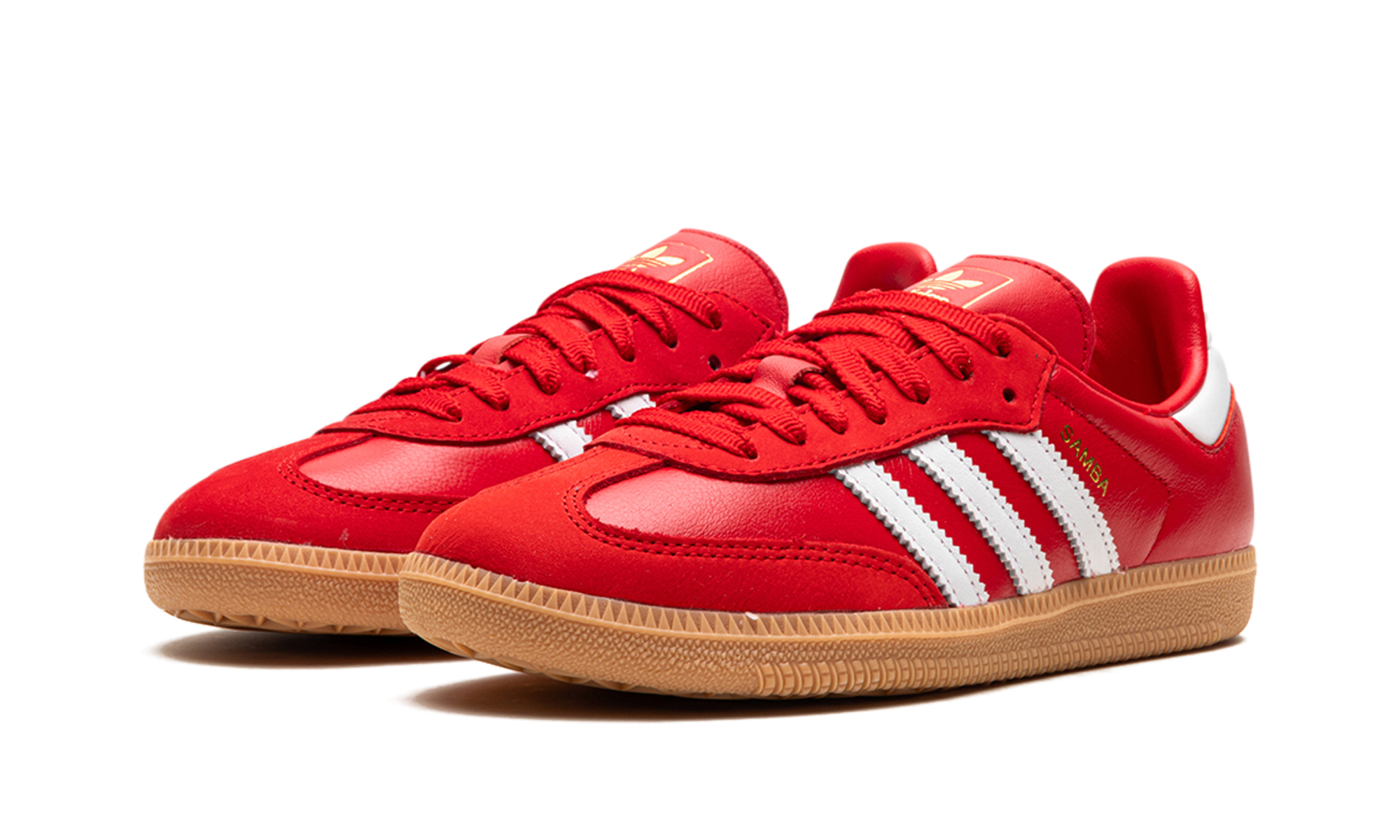 adidas samba og better scarlet women s+IE6524+diagnol left view
