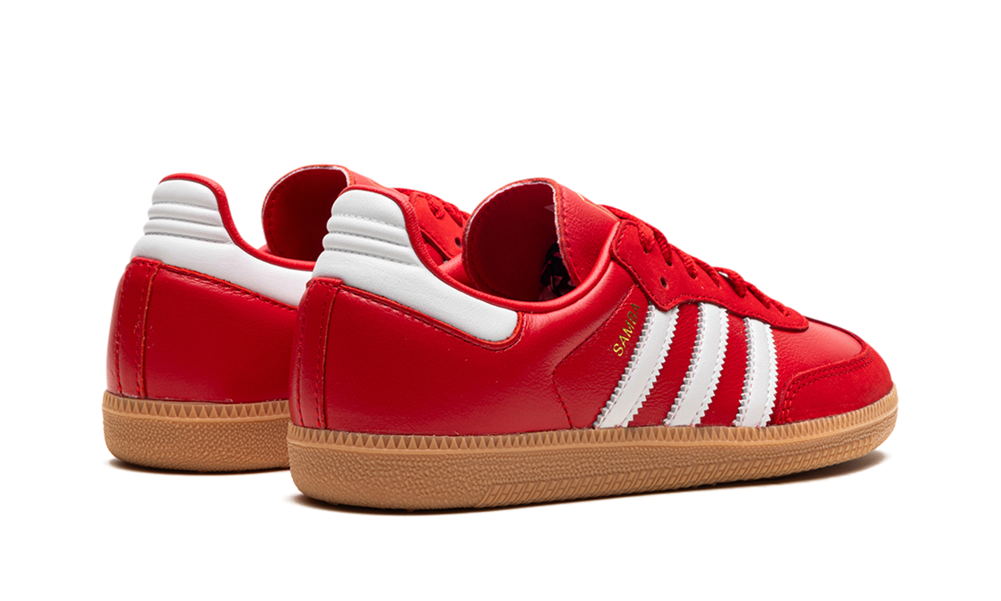 adidas samba og better scarlet women s+IE6524+diagnol right behind view