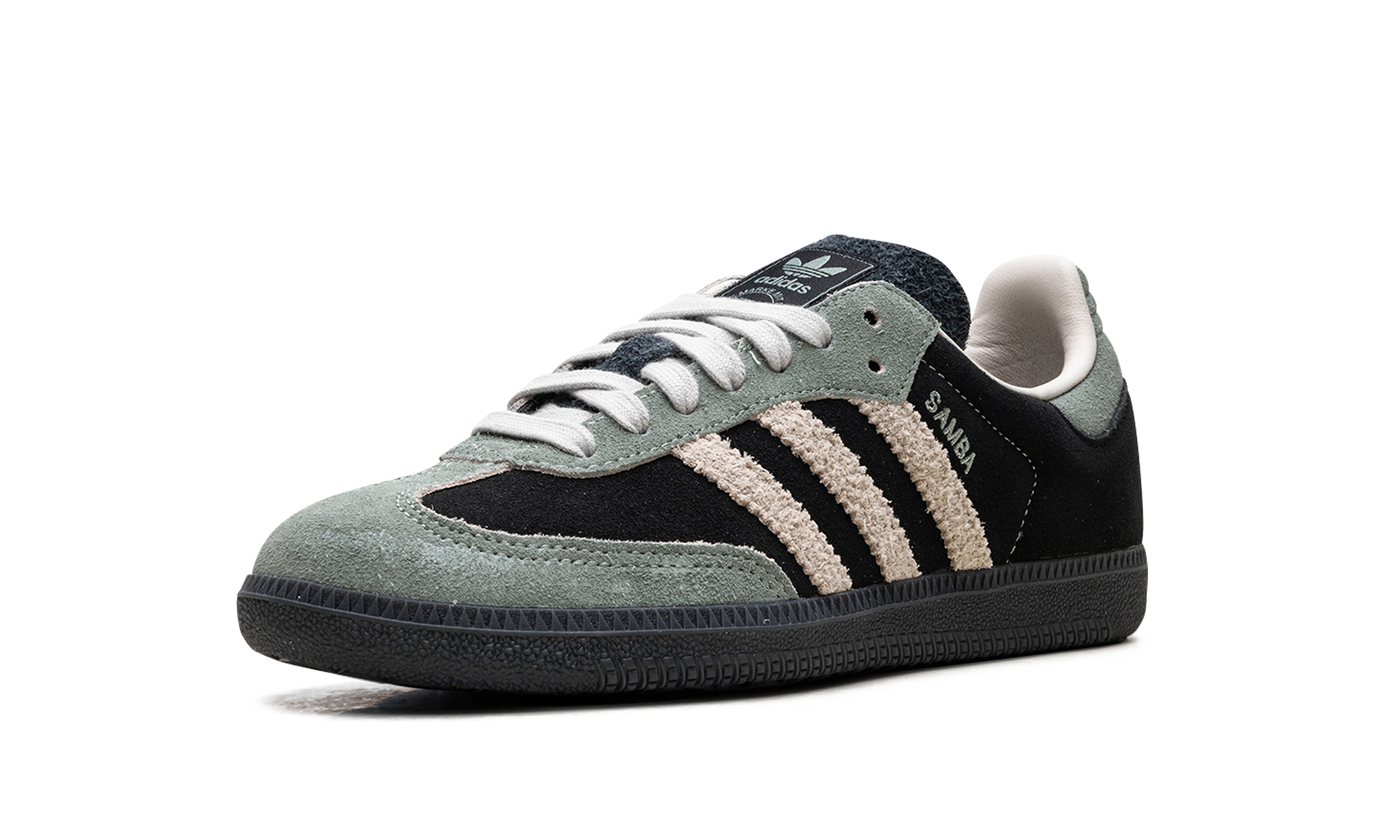 adidas samba og black alumina women s+JI2680+left diagnol single view