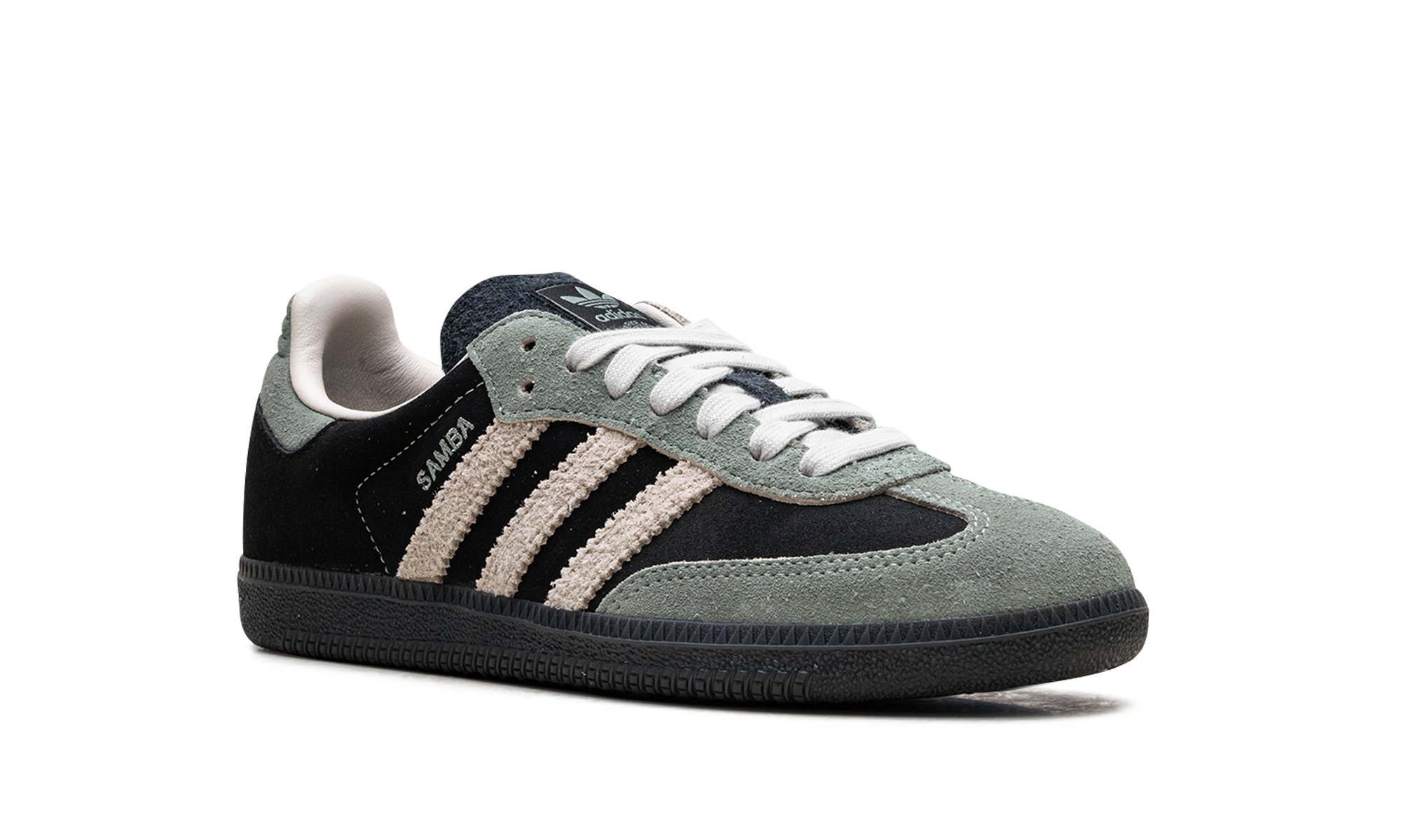 adidas samba og black alumina women s+JI2680+diagnol right view