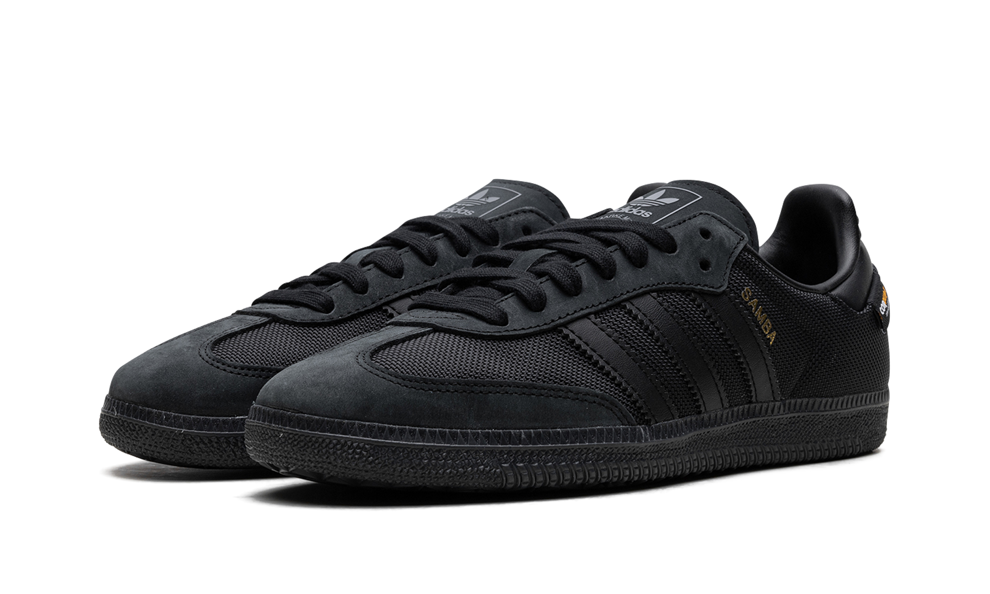 adidas samba og black carbon cordura+JI4647+diagnol left view