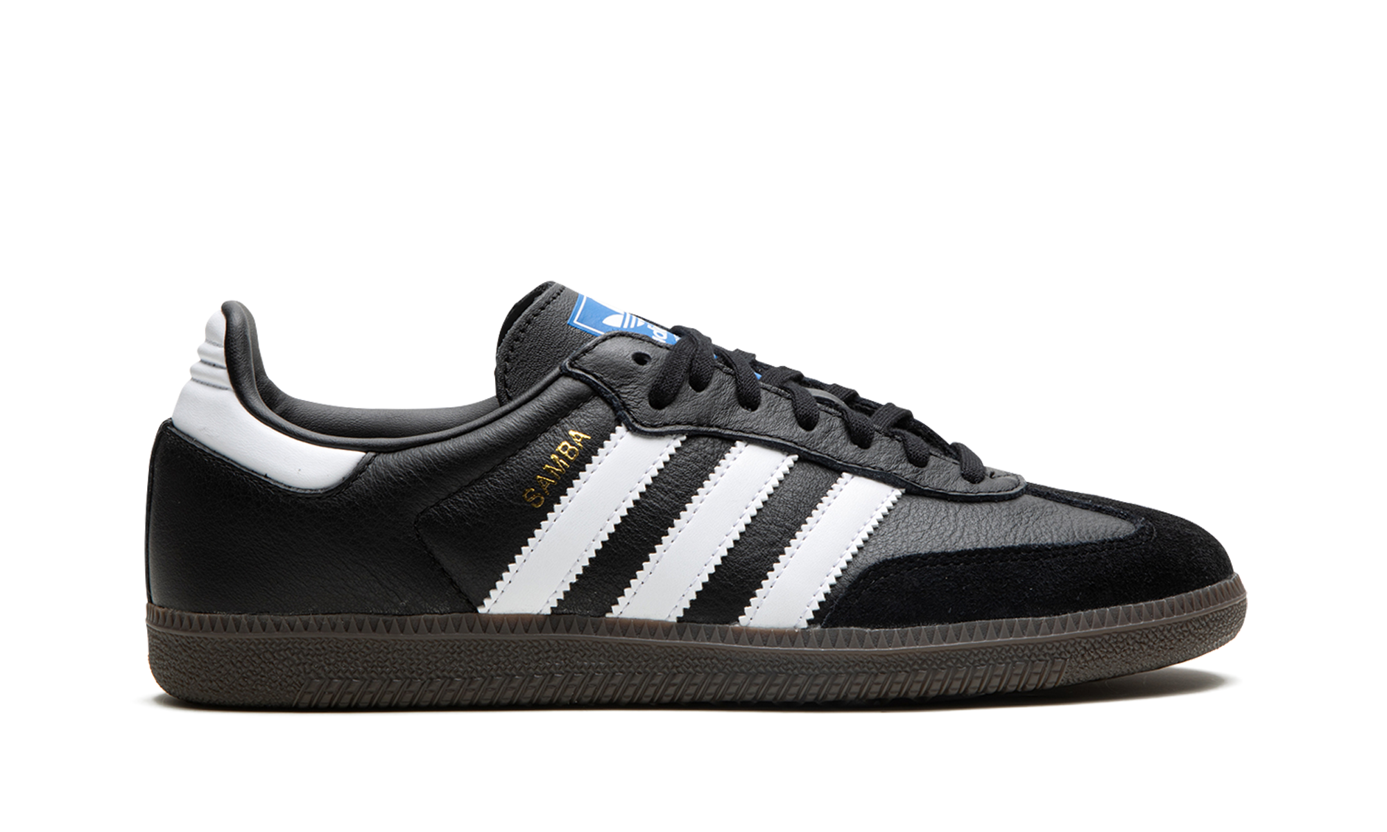 adidas samba og black white gum gs+IE3676+right view