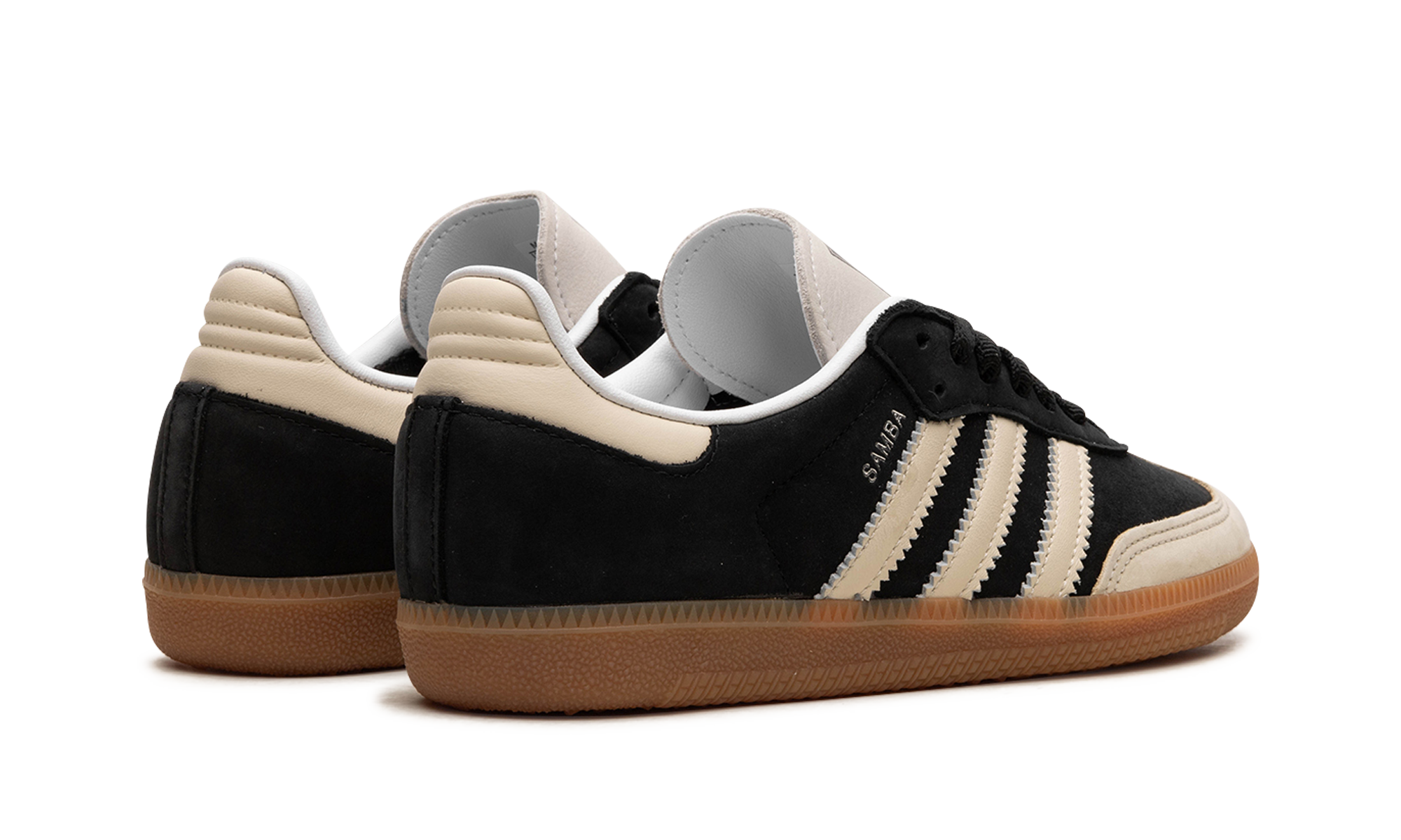 adidas samba og black wonder white women s+IE5836+diagnol right behind view