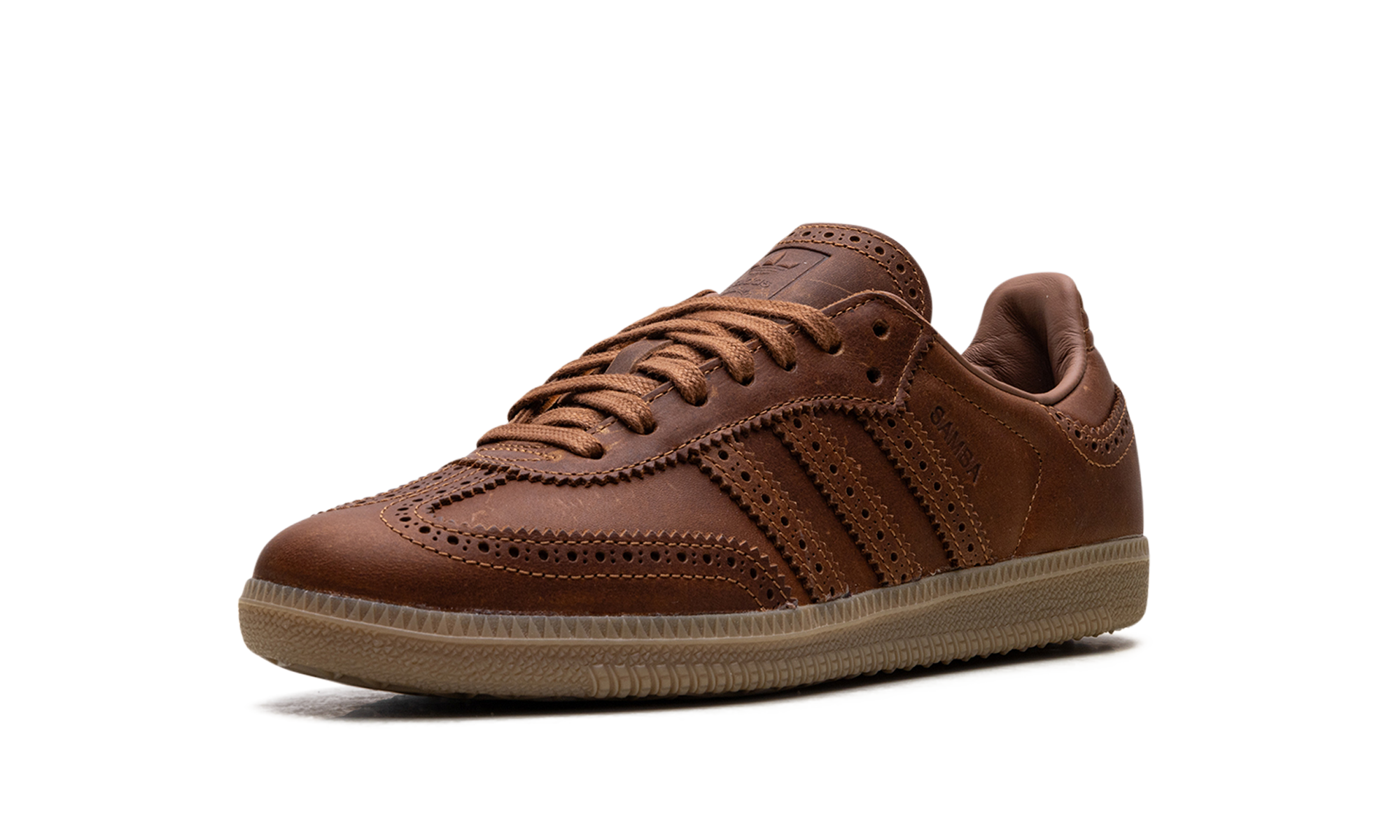 adidas samba og brogue pack dust rust+JI3232+left diagnol single view