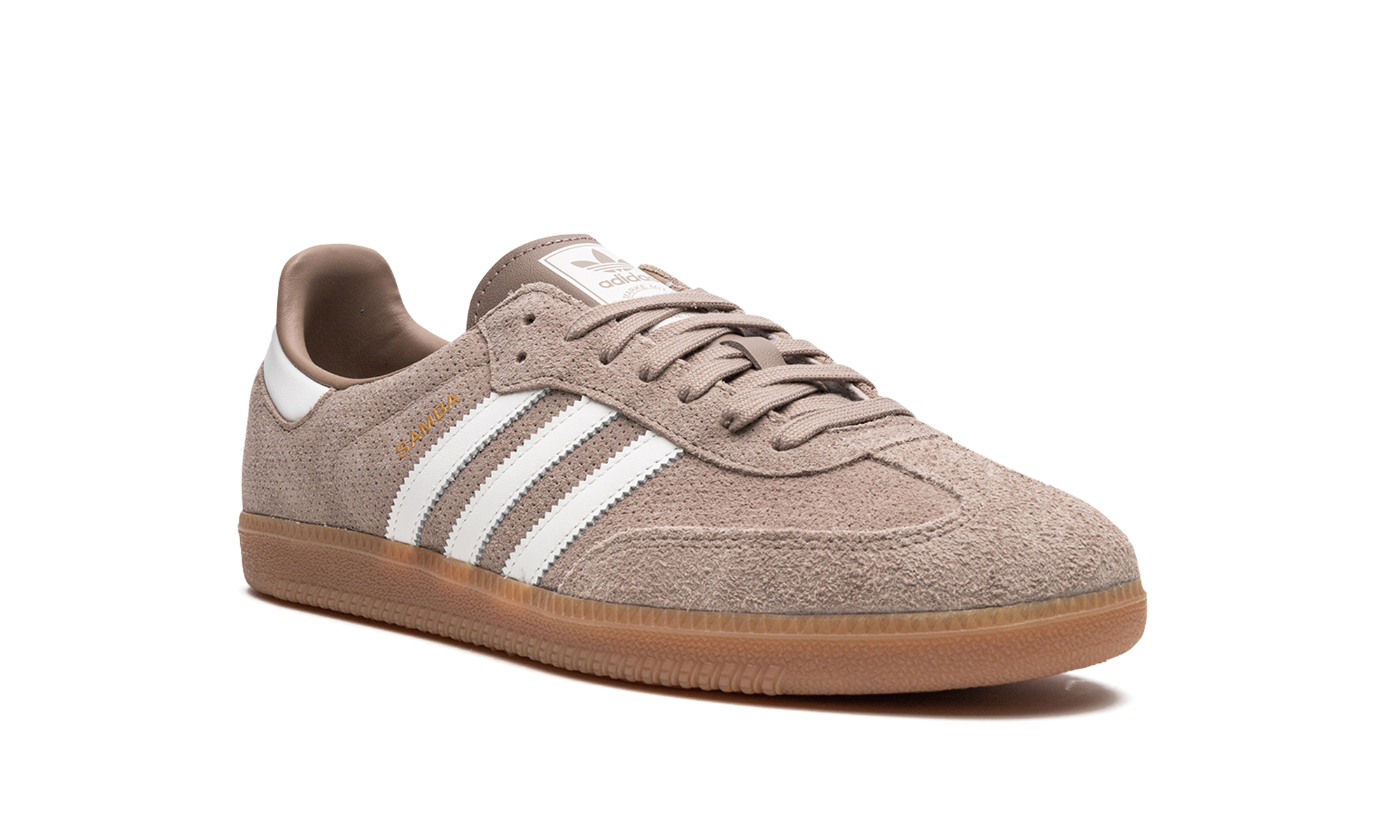 adidas samba og chalky brown gum+HP7903+diagnol right view