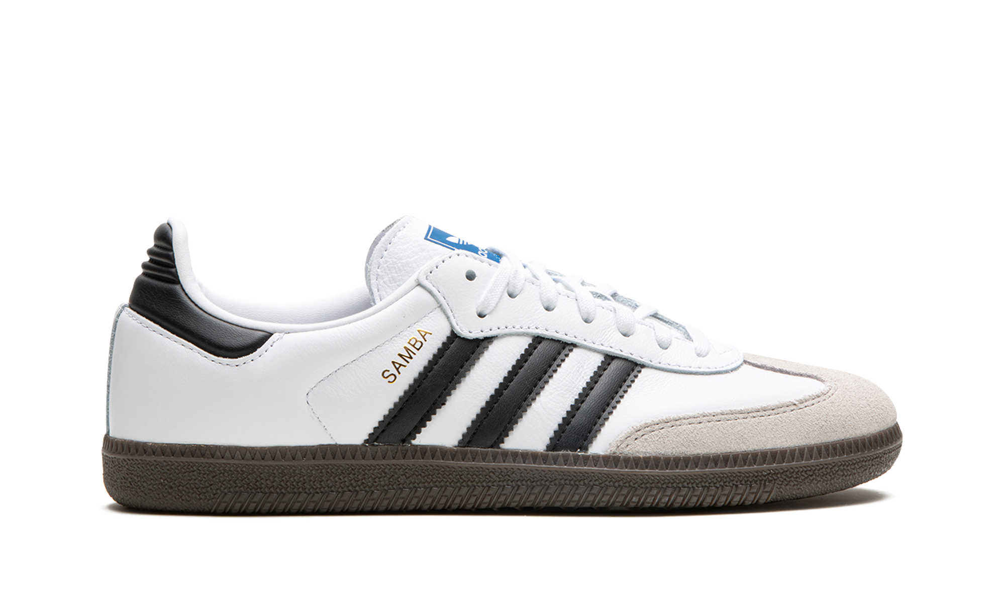 adidas samba og cloud white core black gs+IE3675+right view