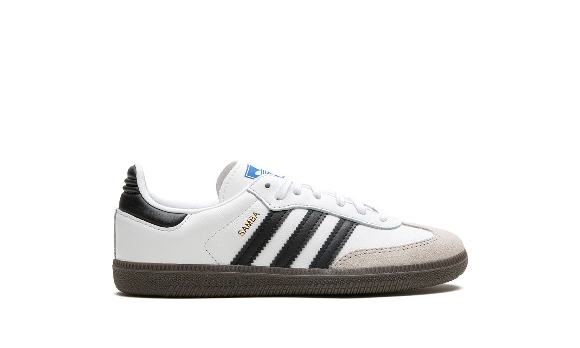 adidas samba og cloud white core black gum ps+IE3677+right view