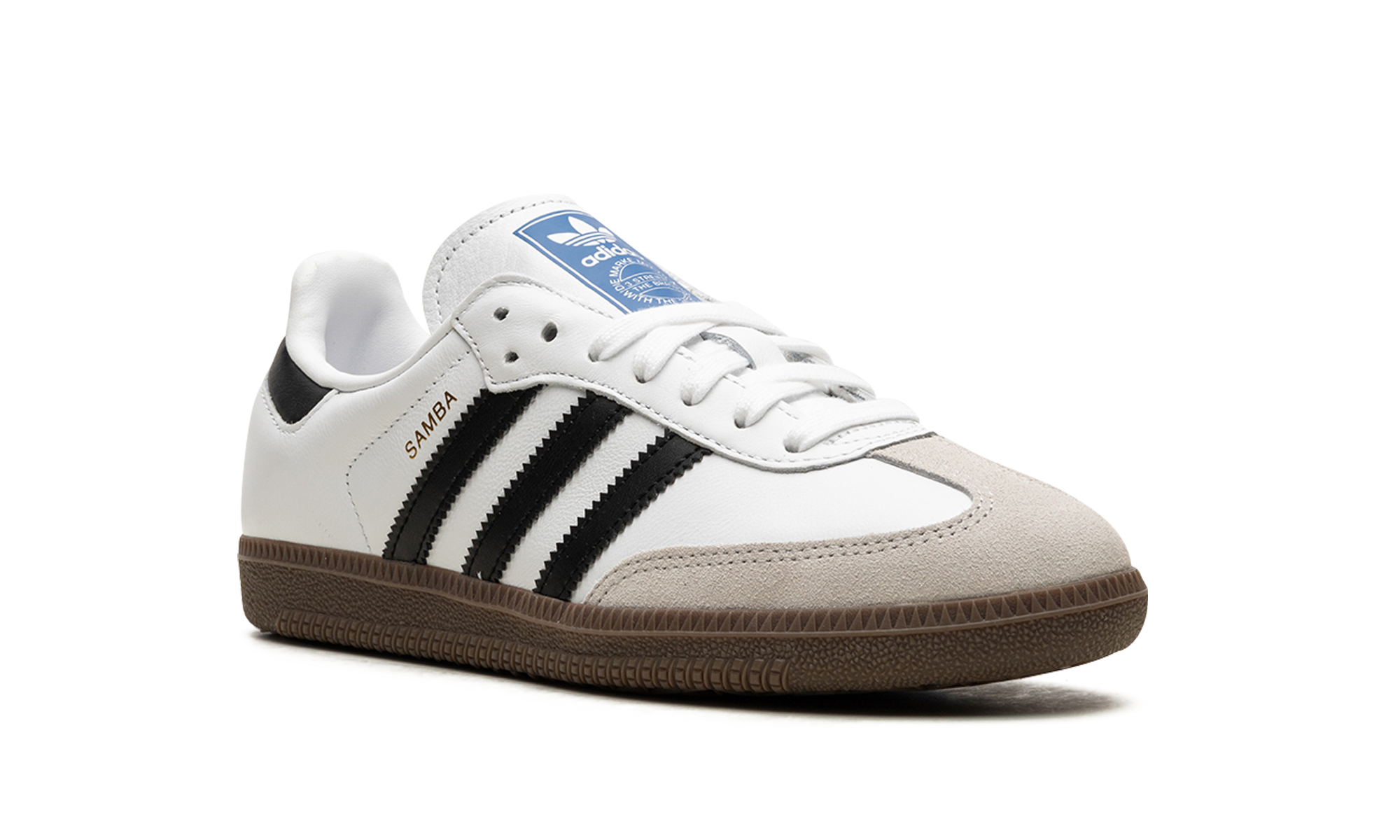 adidas samba og cloud white core black women s+IG9030+diagnol right view