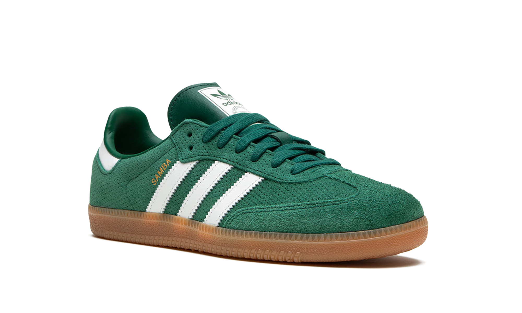 adidas samba og collegiate green gum+HP7902+diagnol right view