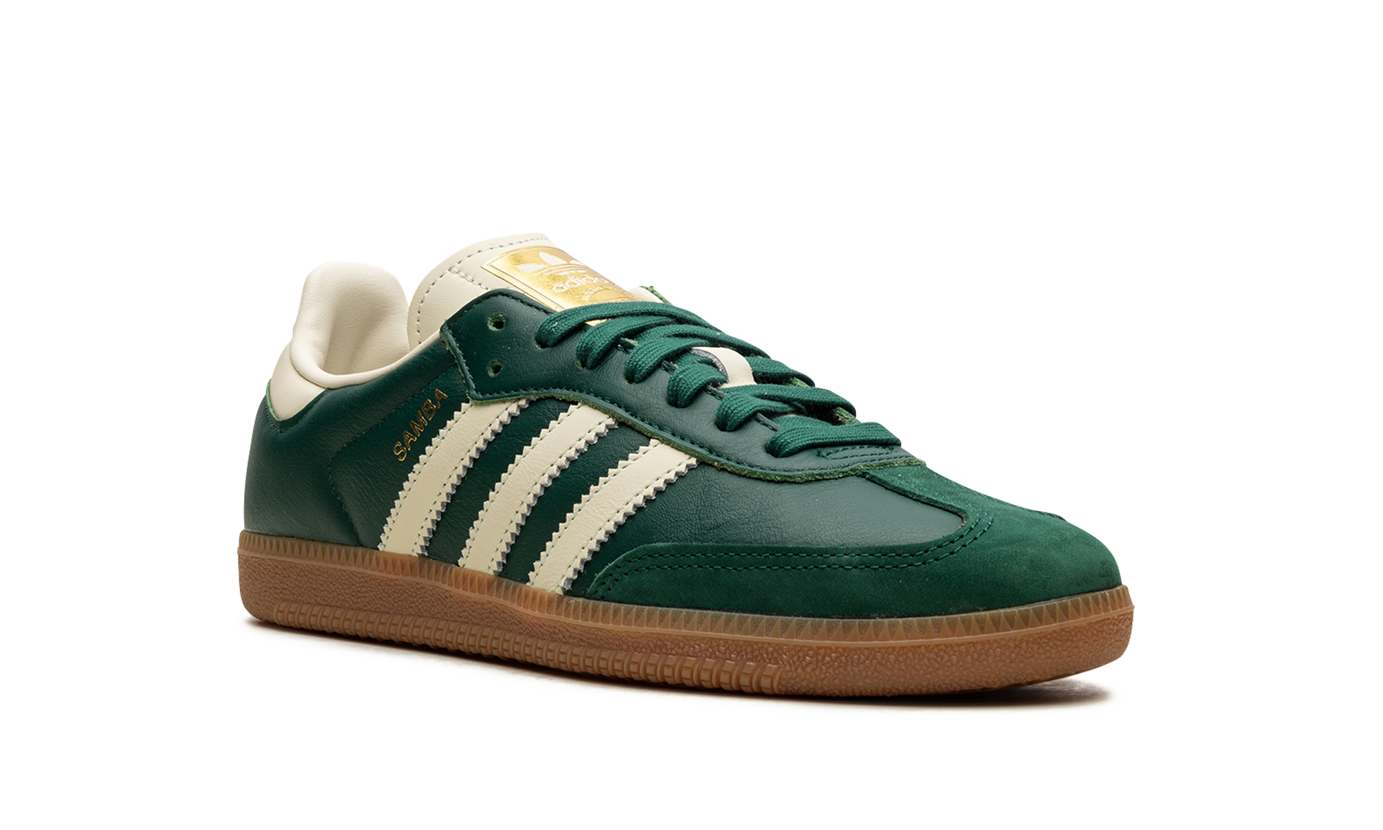 adidas samba og collegiate green women s+IE0872+diagnol right view