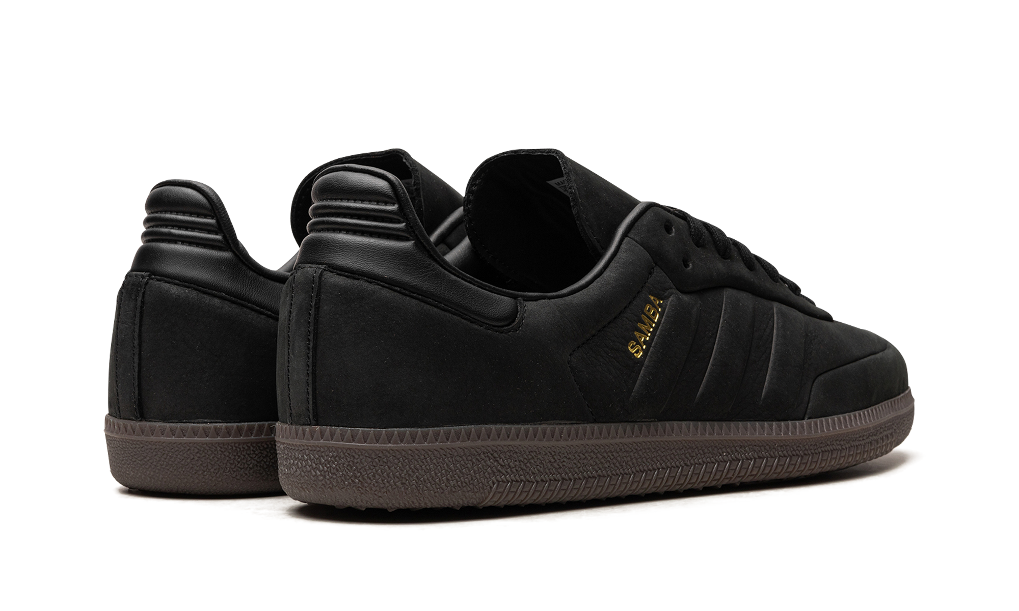 adidas samba og core black+IG1237+diagnol right behind view