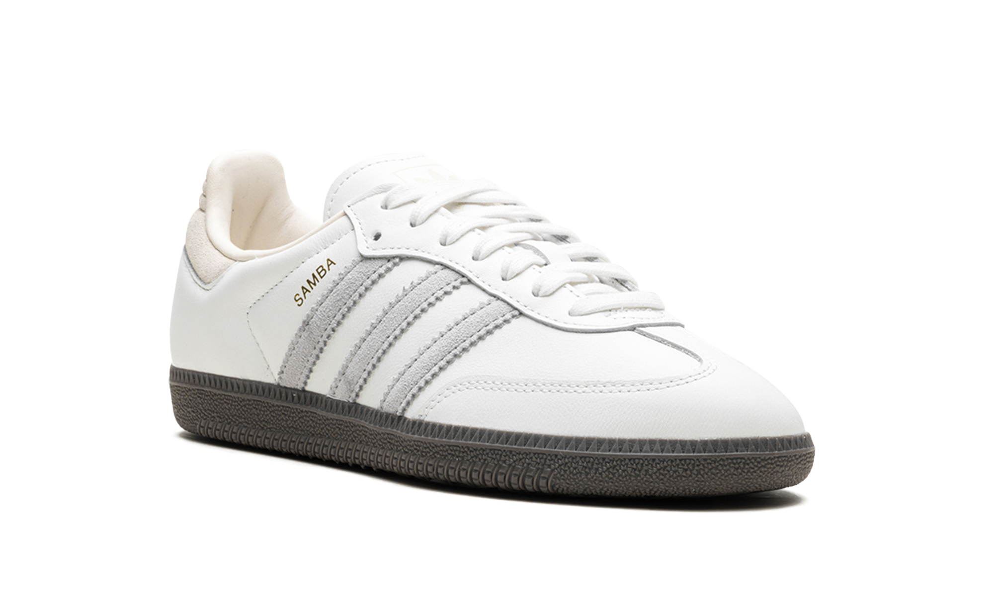 adidas samba og core white grey+IH4880+diagnol right view