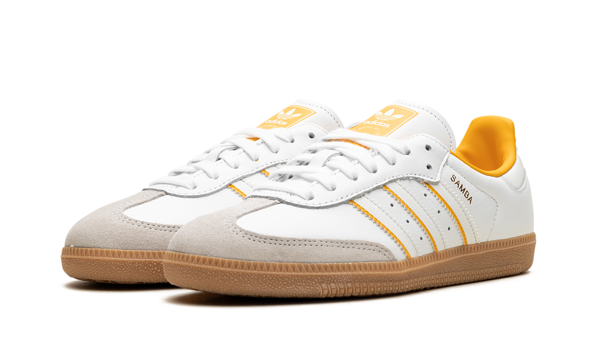 adidas samba og crew yellow+ID1479+diagnol left view