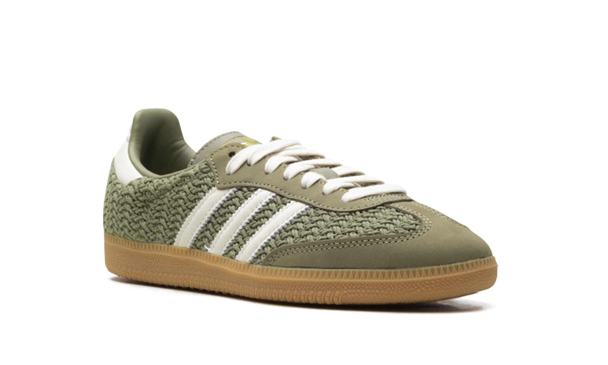 adidas samba og crochet pack orbit green womens+JR9447+diagnol right view