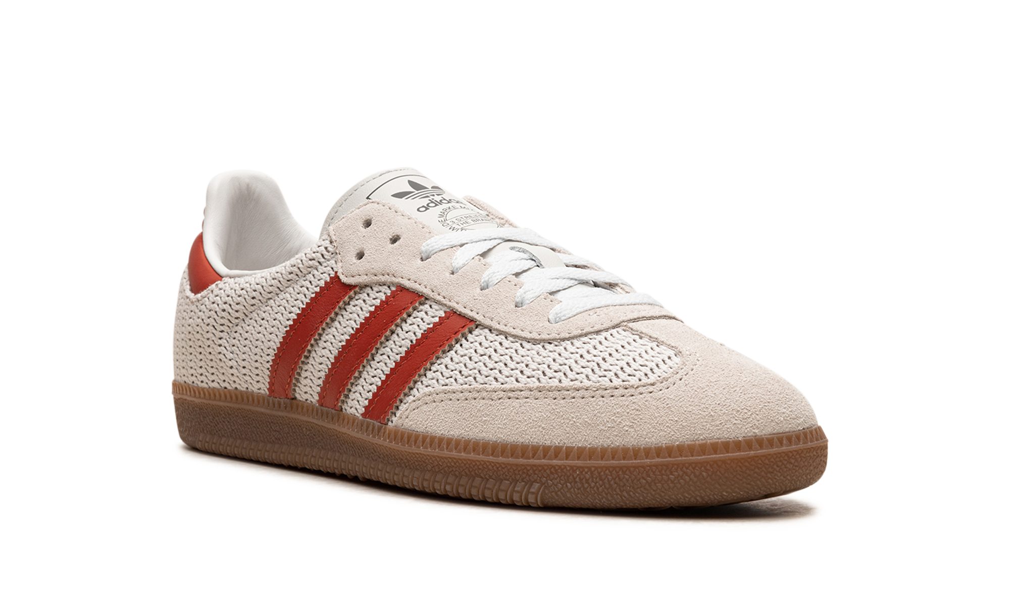 adidas samba og crystal white preloved red+IG1380+diagnol right view