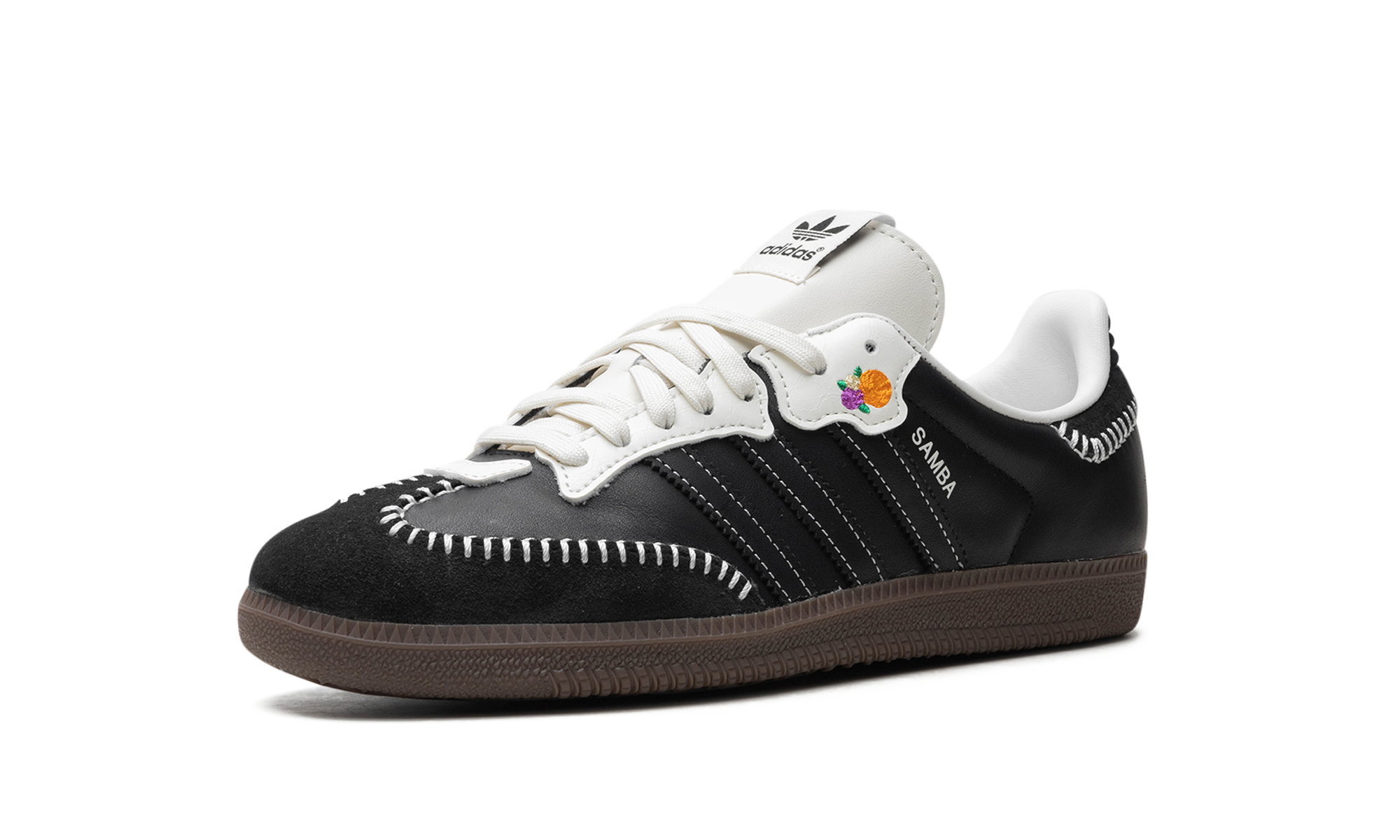 adidas samba og dia de muertos pack black+JI3932+left diagnol single view
