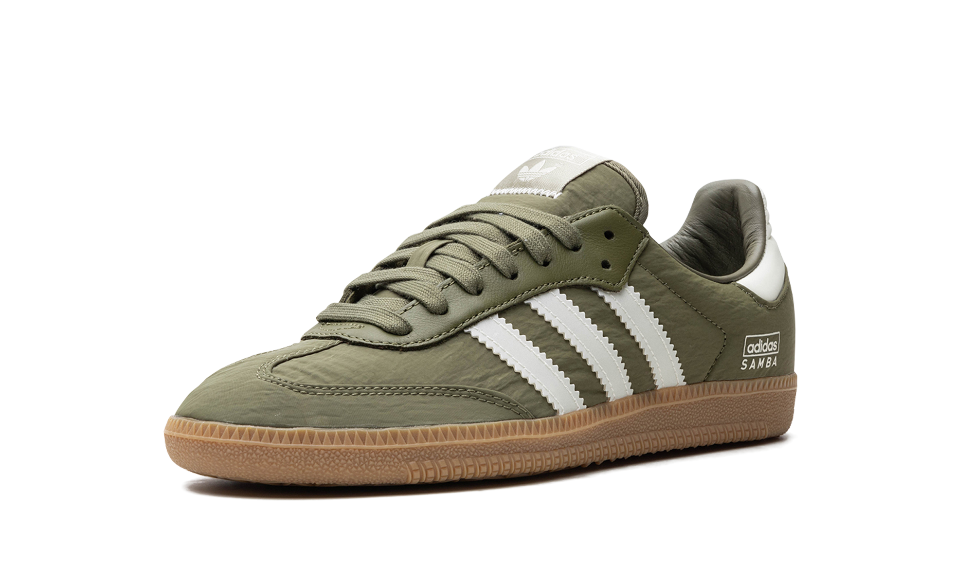 adidas samba og focus olive gum+IE3440+left diagnol single view