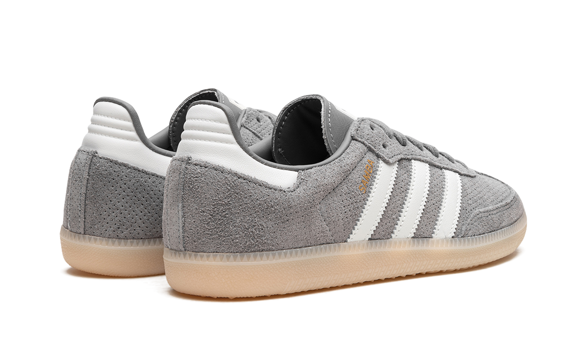 adidas samba og grey bliss orange+HP7905+diagnol right behind view