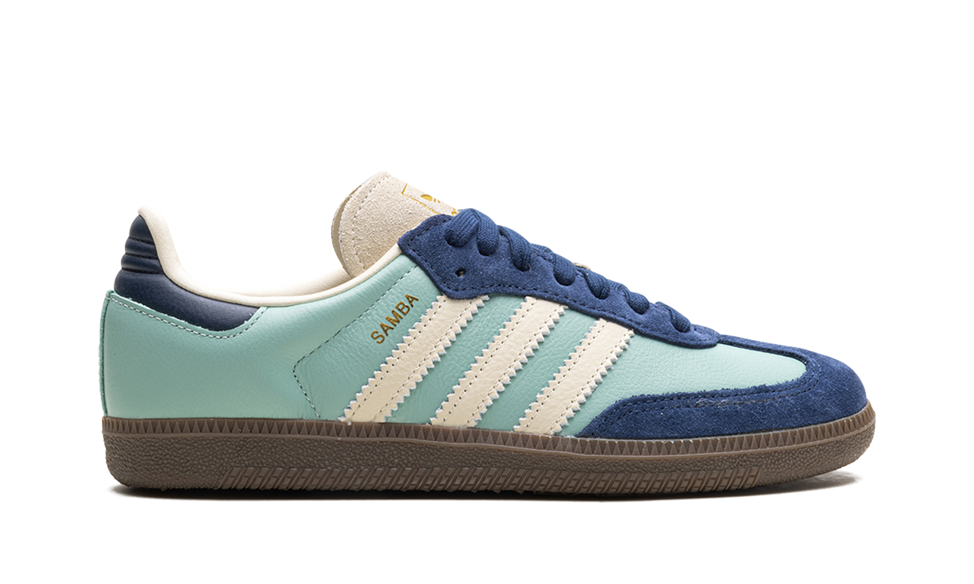adidas samba og hazy green night indigo women s+JI4208+right view