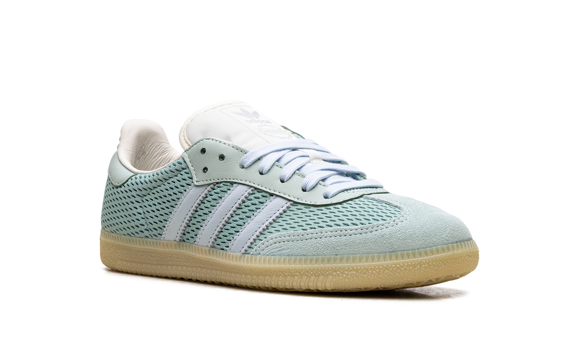 adidas samba og hazy green sky tint+JI3179+diagnol right view