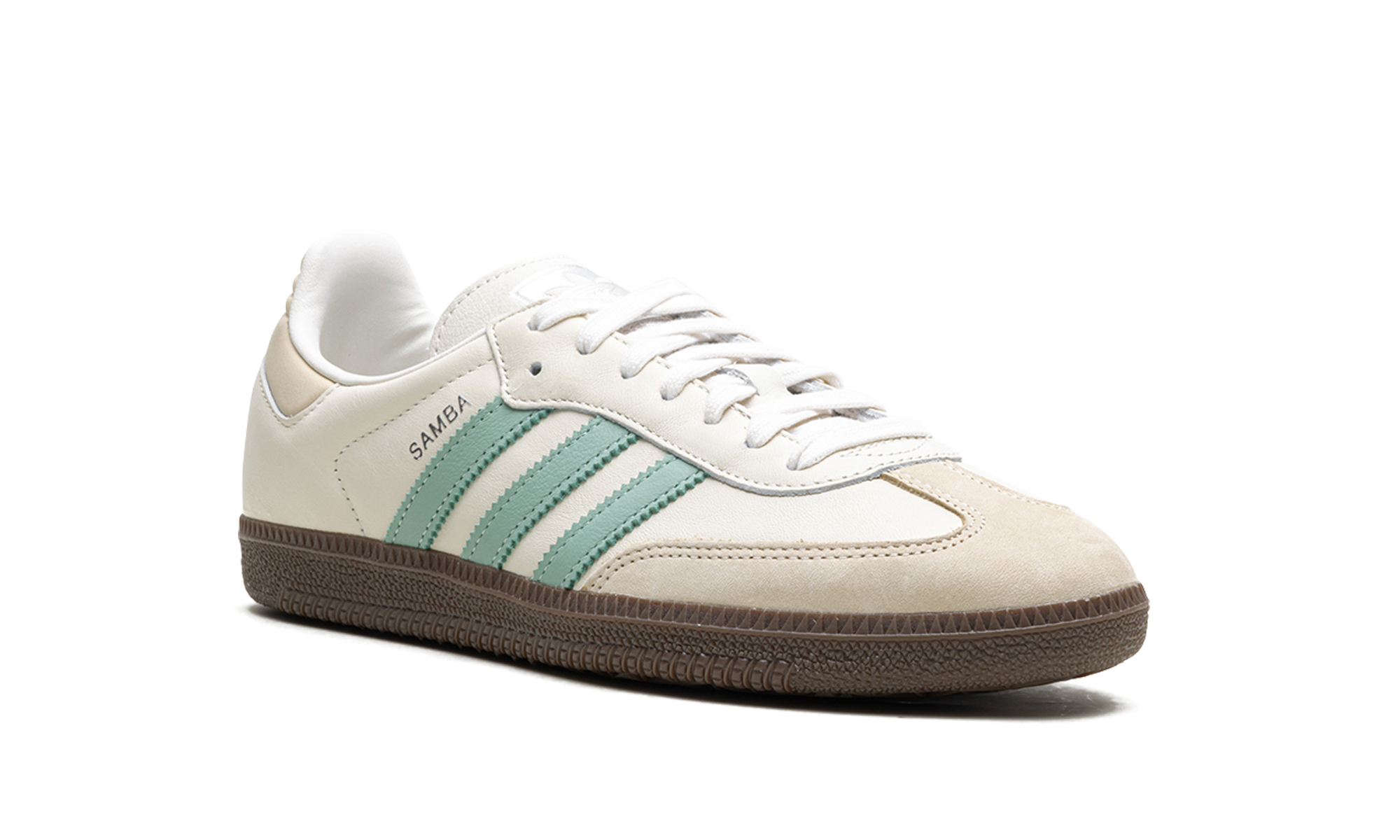 adidas samba og hazy green women s+IH2752+diagnol right view