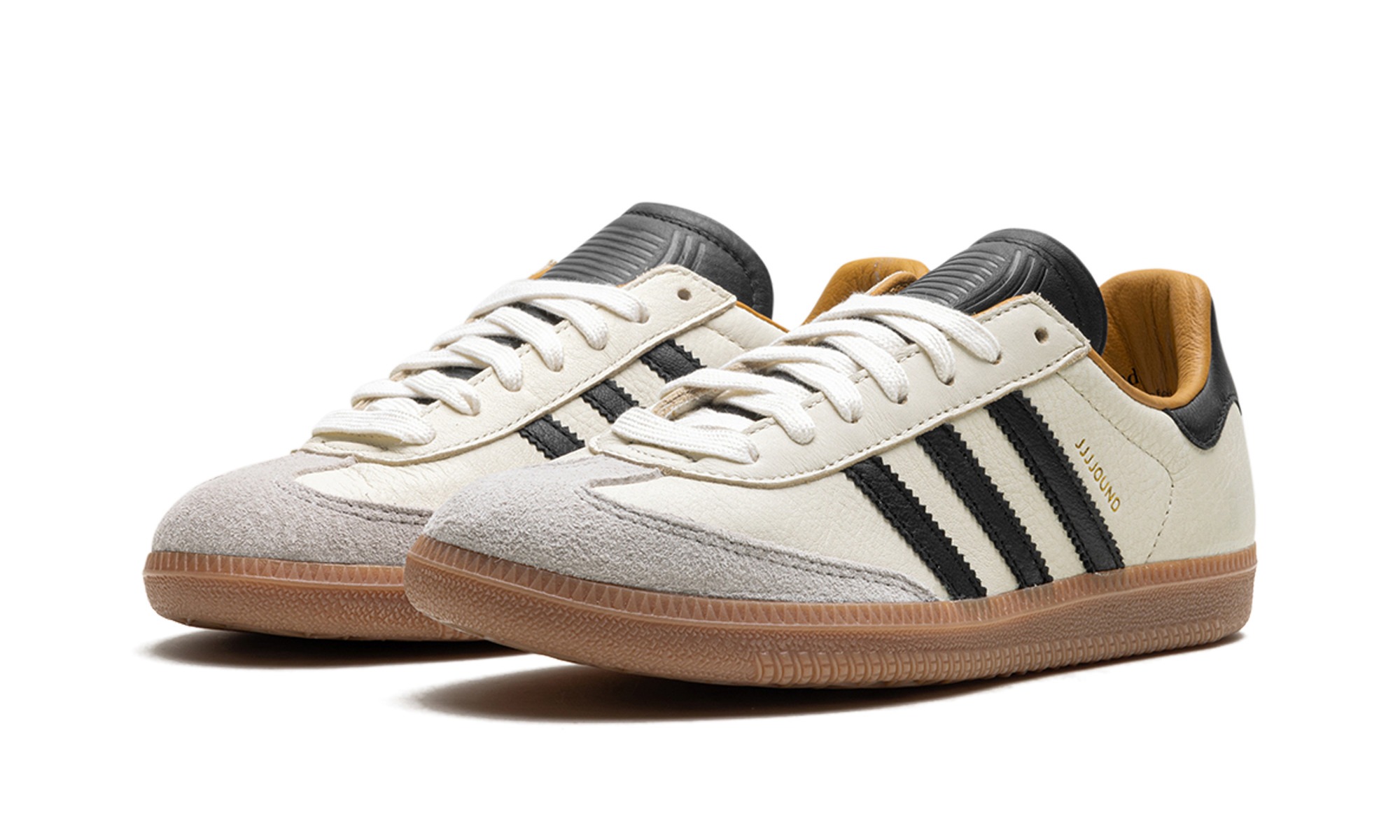 adidas samba og jjjjound white+ID8708+diagnol left view