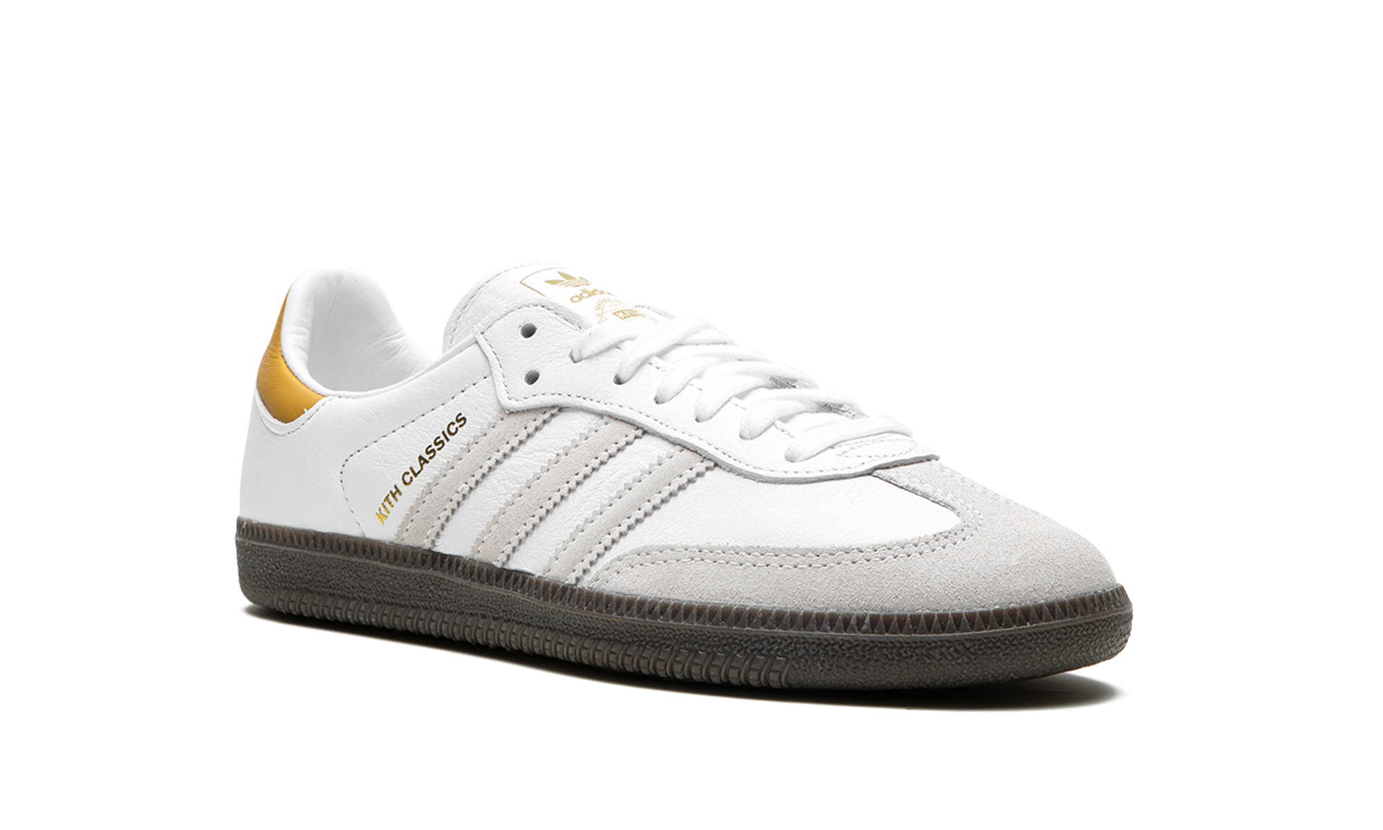 adidas samba og kith classics white mango+IE4800+diagnol right view