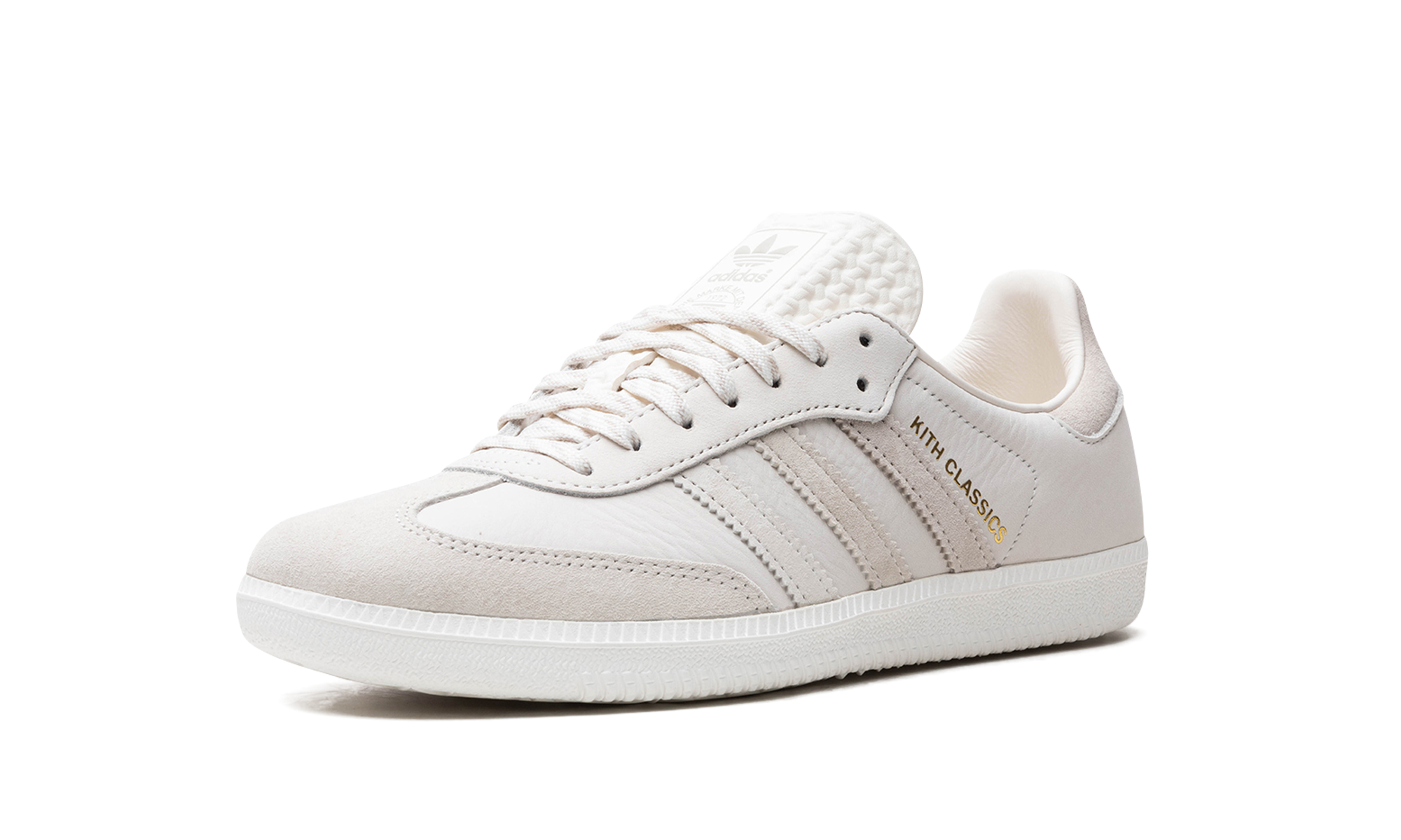 adidas samba og kith classics white orbit grey+IH0090+left diagnol single view