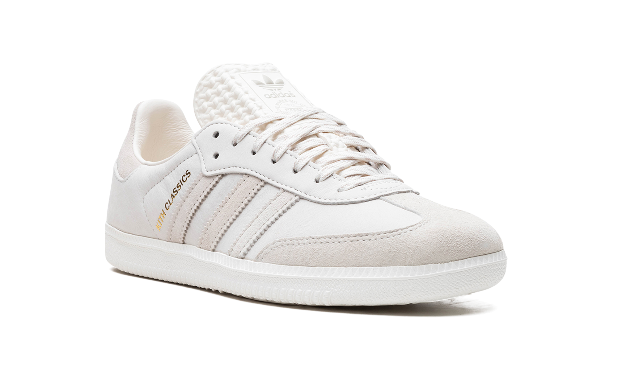 adidas samba og kith classics white orbit grey+IH0090+diagnol right view